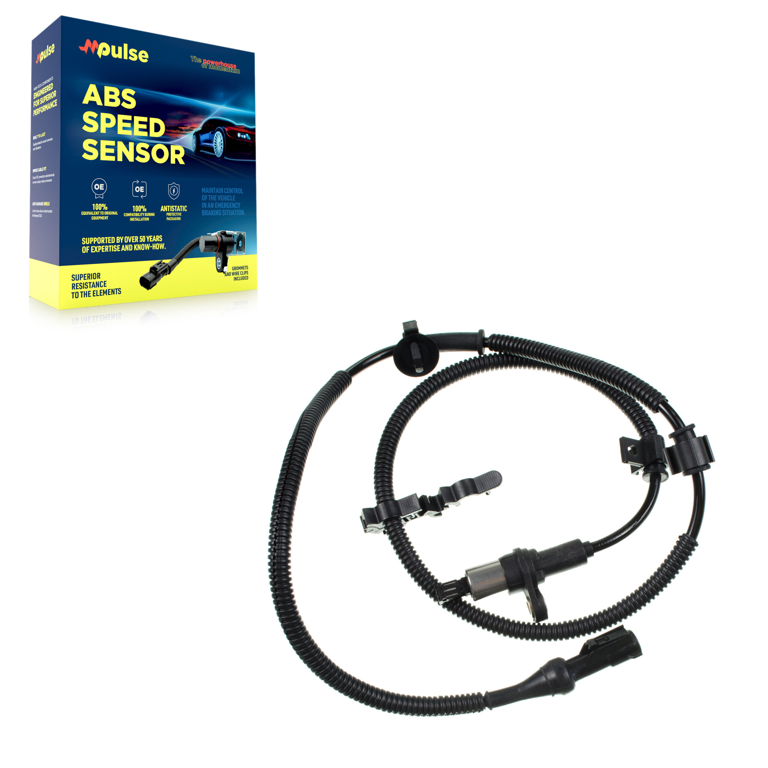 Mpulse - SEN-2ABS1150 - Front Left ABS Wheel Speed Sensor