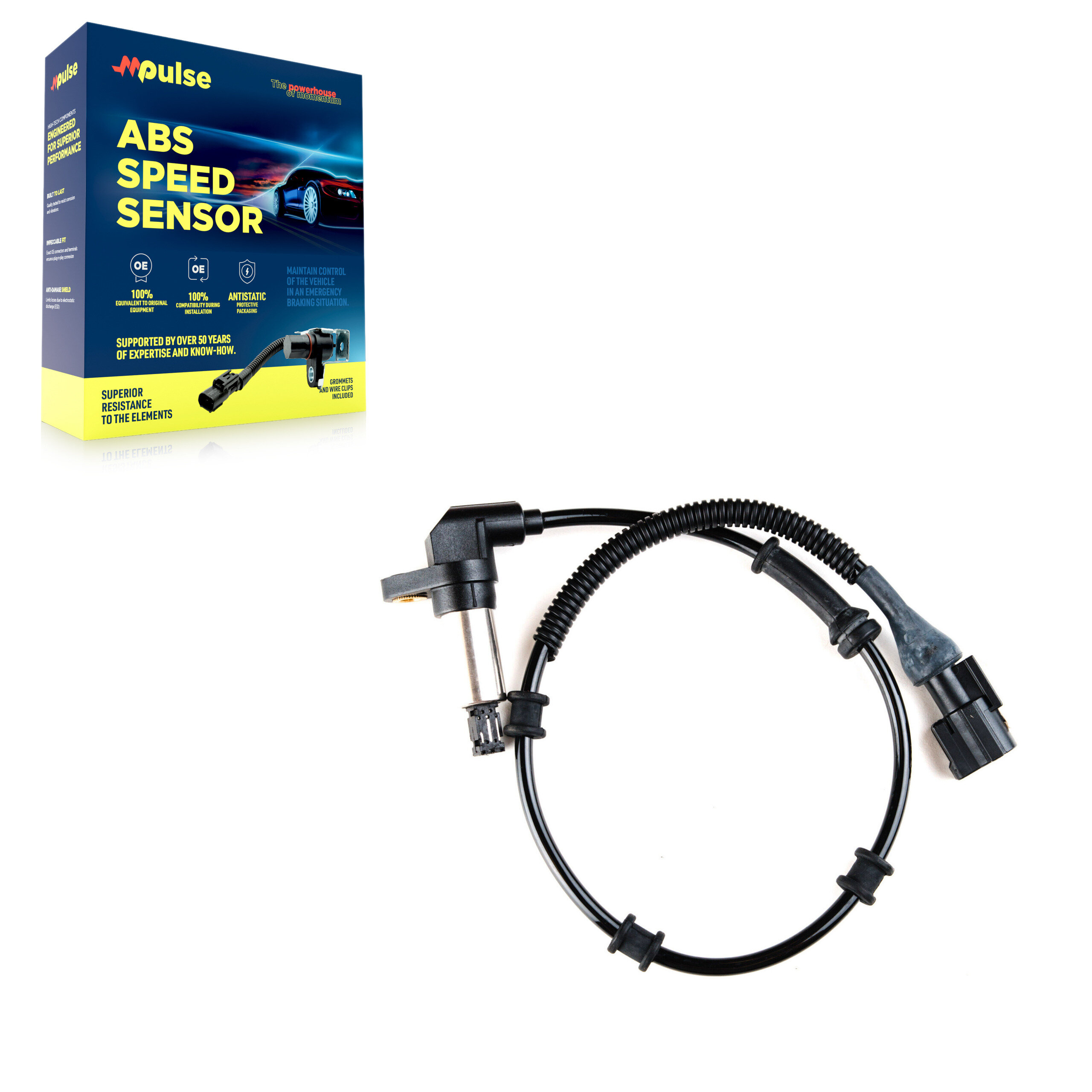 Mpulse - SEN-2ABS1228 - Front Left ABS Wheel Speed Sensor