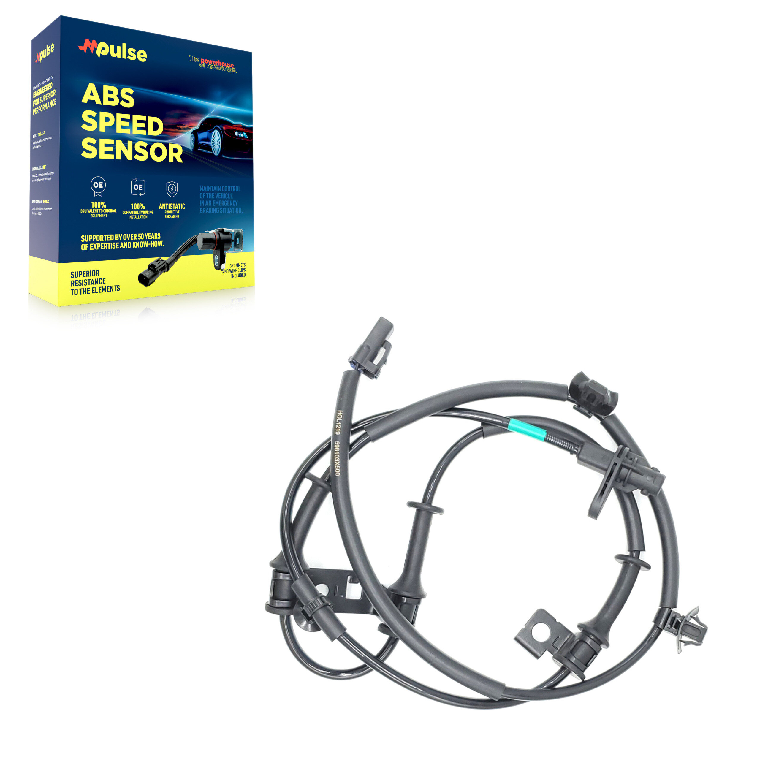 Mpulse - SEN-2ABS1309 - Front Left ABS Wheel Speed Sensor