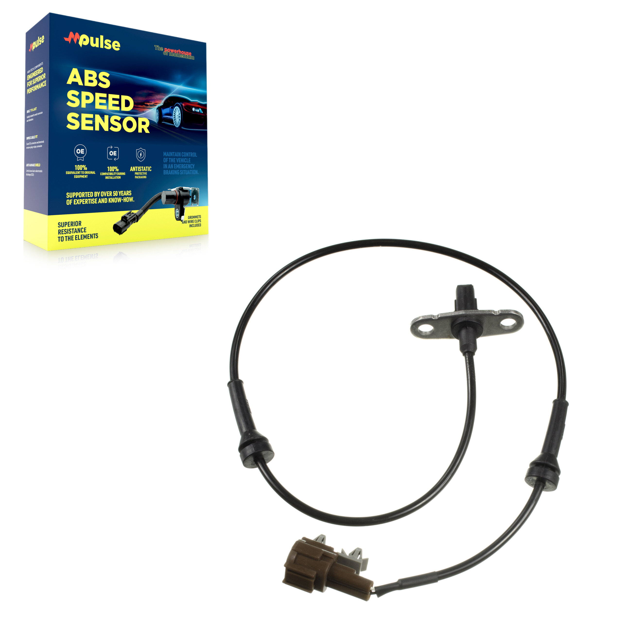 Mpulse - SEN-2ABS1370 - Rear Left ABS Wheel Speed Sensor