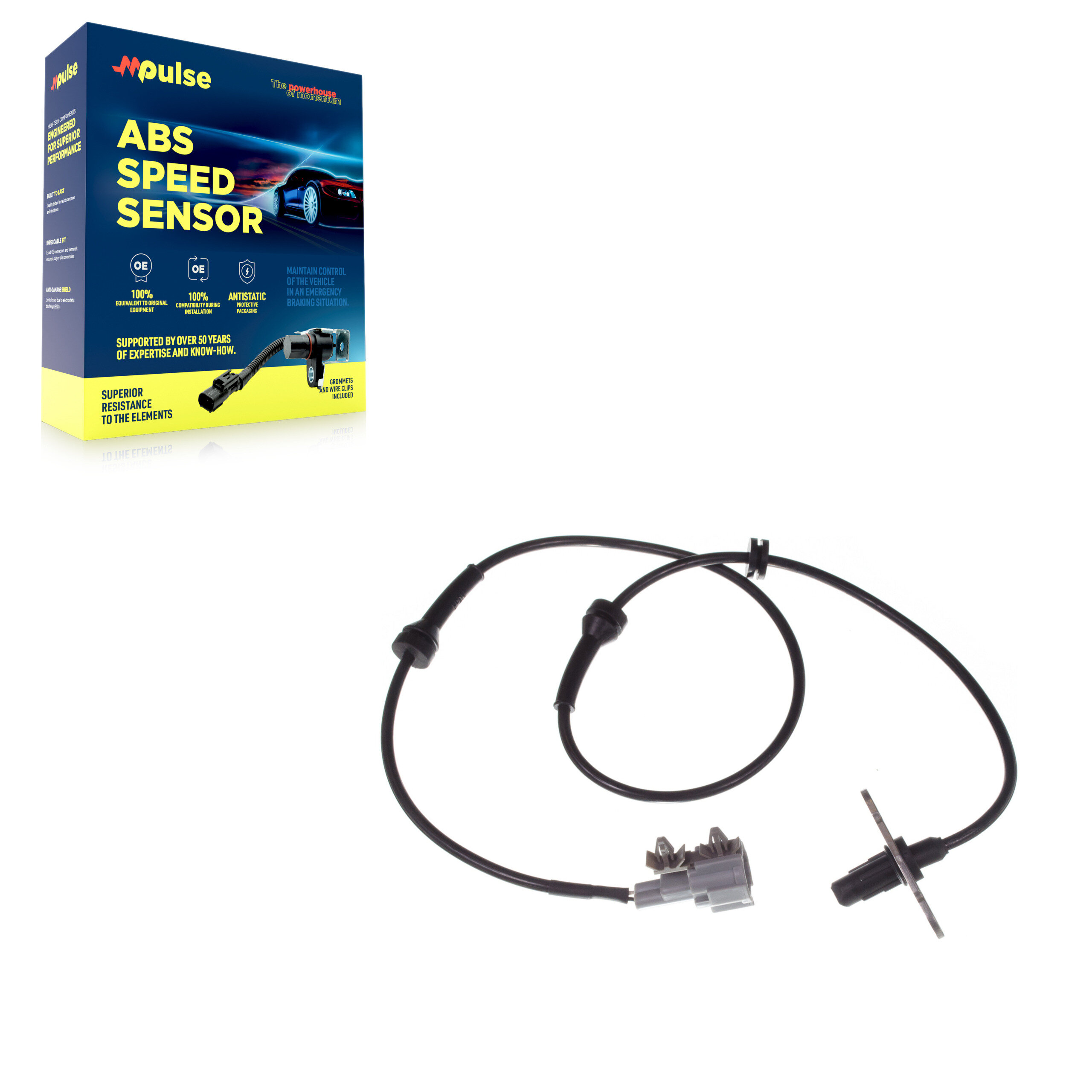 Mpulse - SEN-2ABS1383 - Rear Right ABS Wheel Speed Sensor