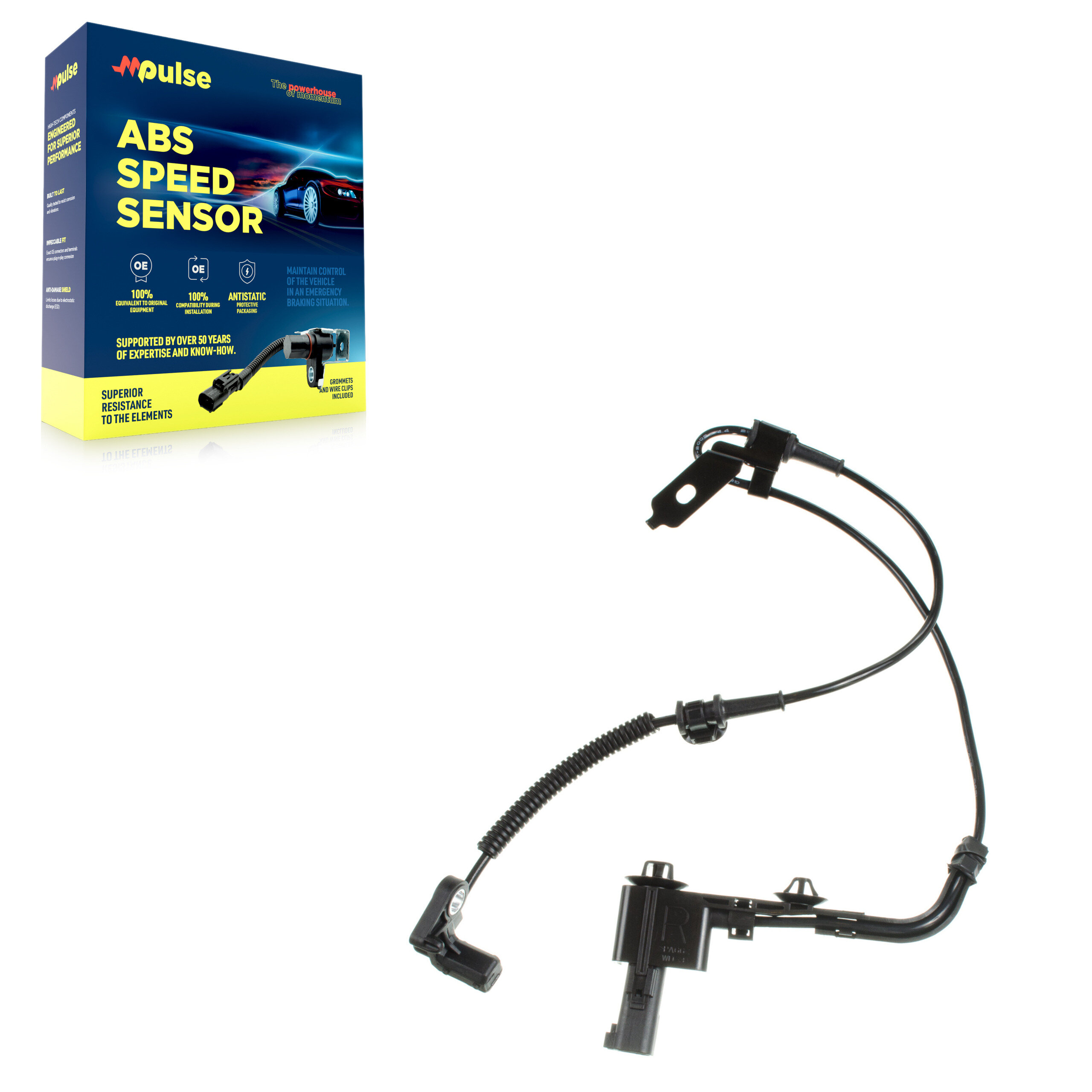 Mpulse - SEN-2ABS1418 - Front Right ABS Wheel Speed Sensor