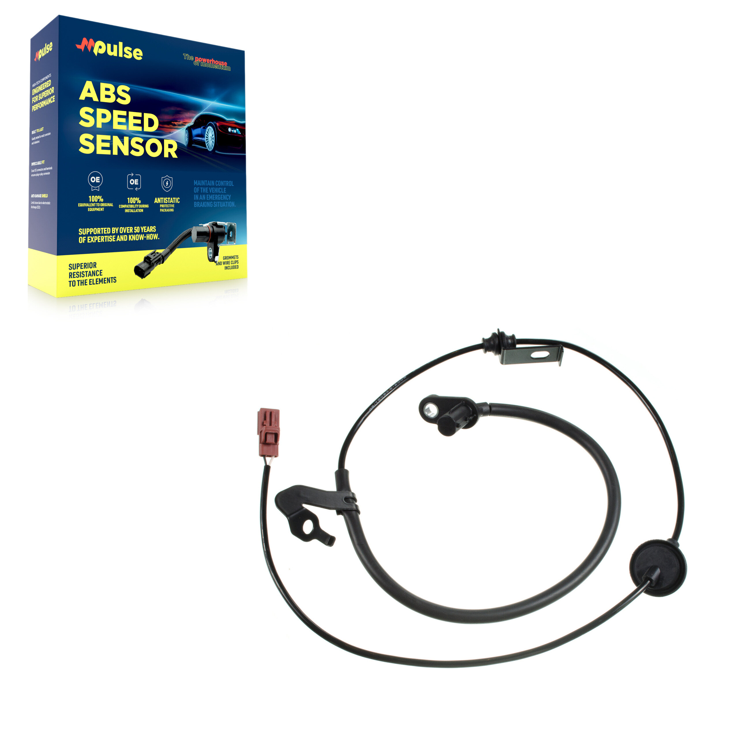 Mpulse - SEN-2ABS1424 - Rear Left ABS Wheel Speed Sensor