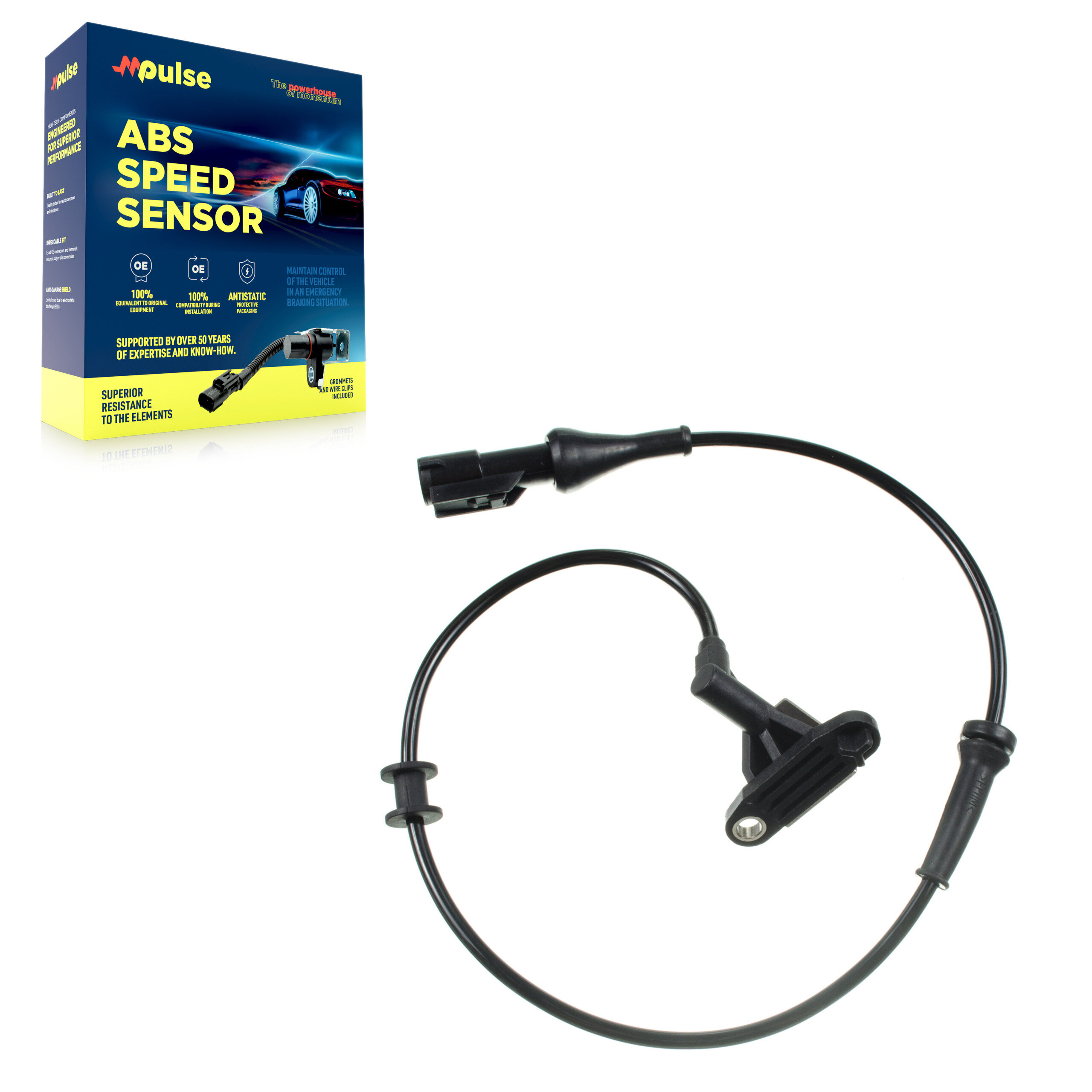 Mpulse - SEN-2ABS1430 - Rear Left ABS Wheel Speed Sensor
