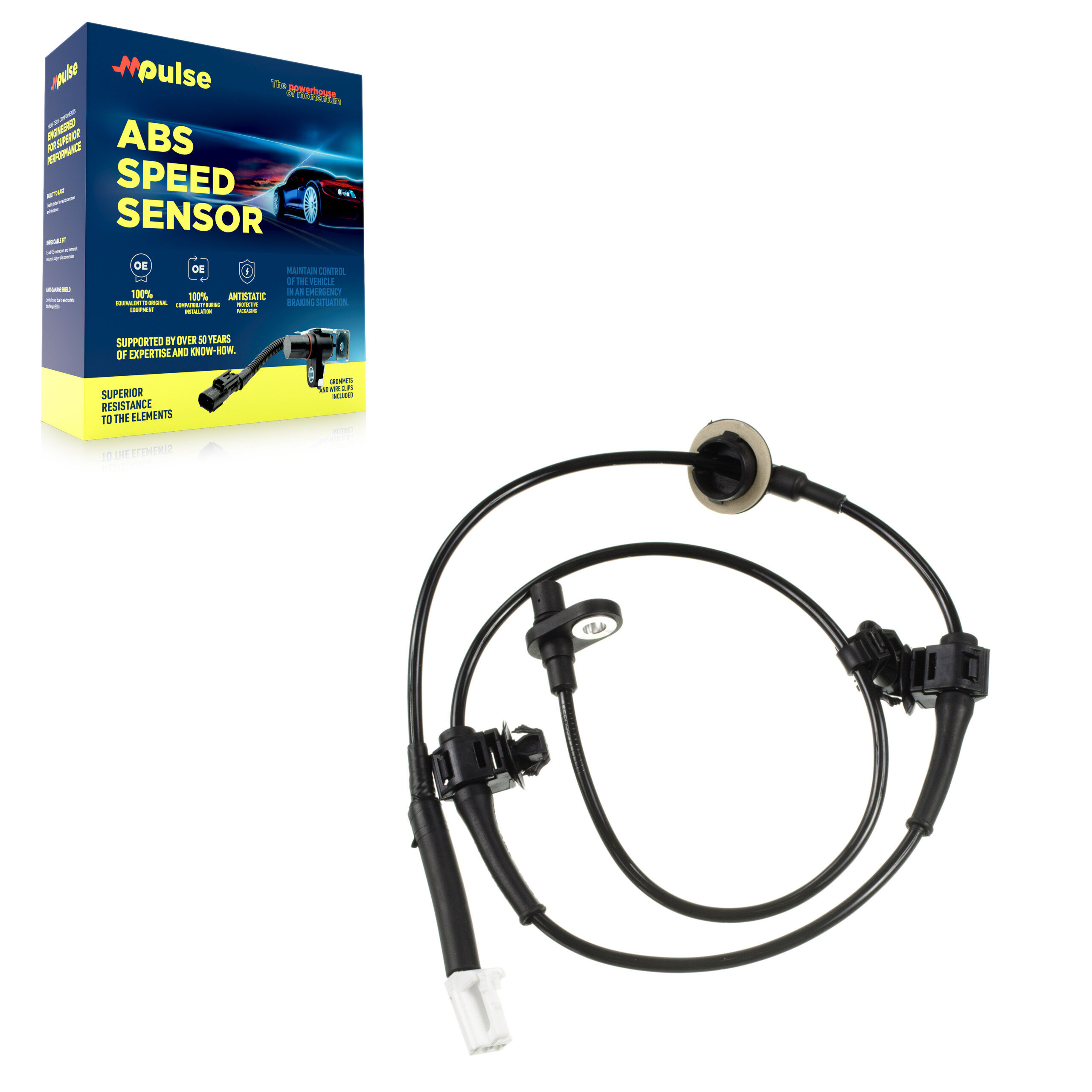 Mpulse - SEN-2ABS1666 - Rear Left ABS Wheel Speed Sensor