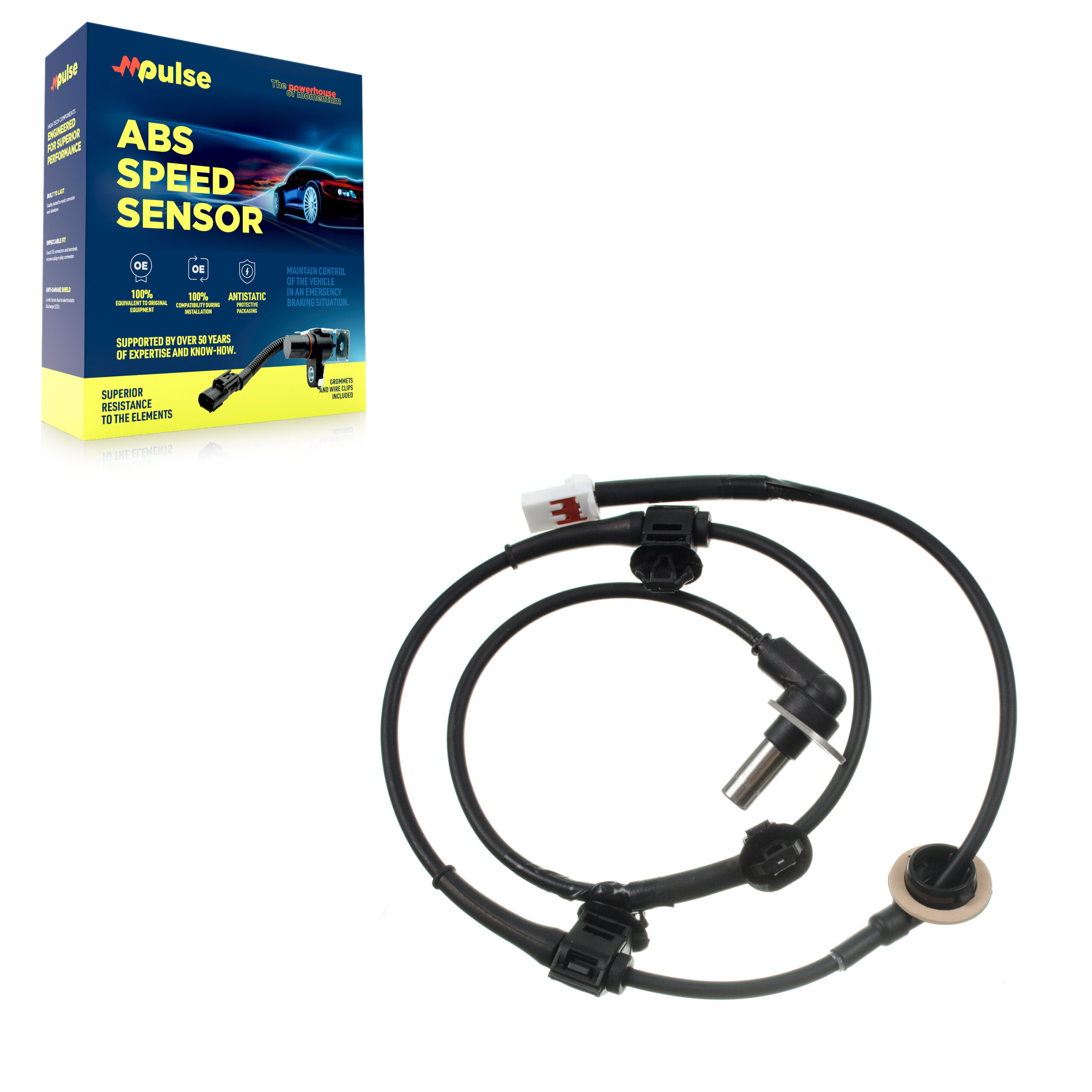 Mpulse - SEN-2ABS1668 - Rear Left ABS Wheel Speed Sensor