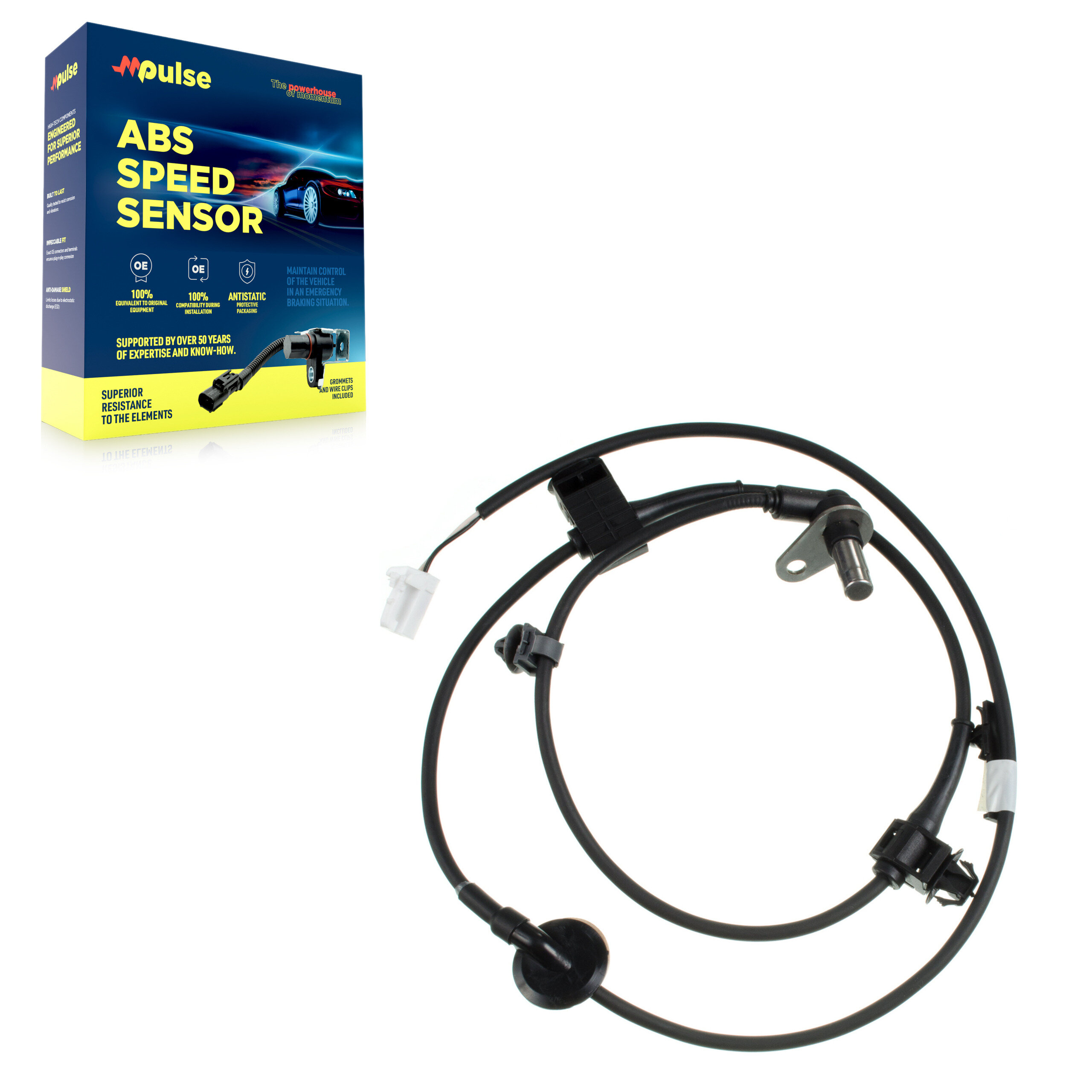 Mpulse - SEN-2ABS1673 - Rear Left ABS Wheel Speed Sensor
