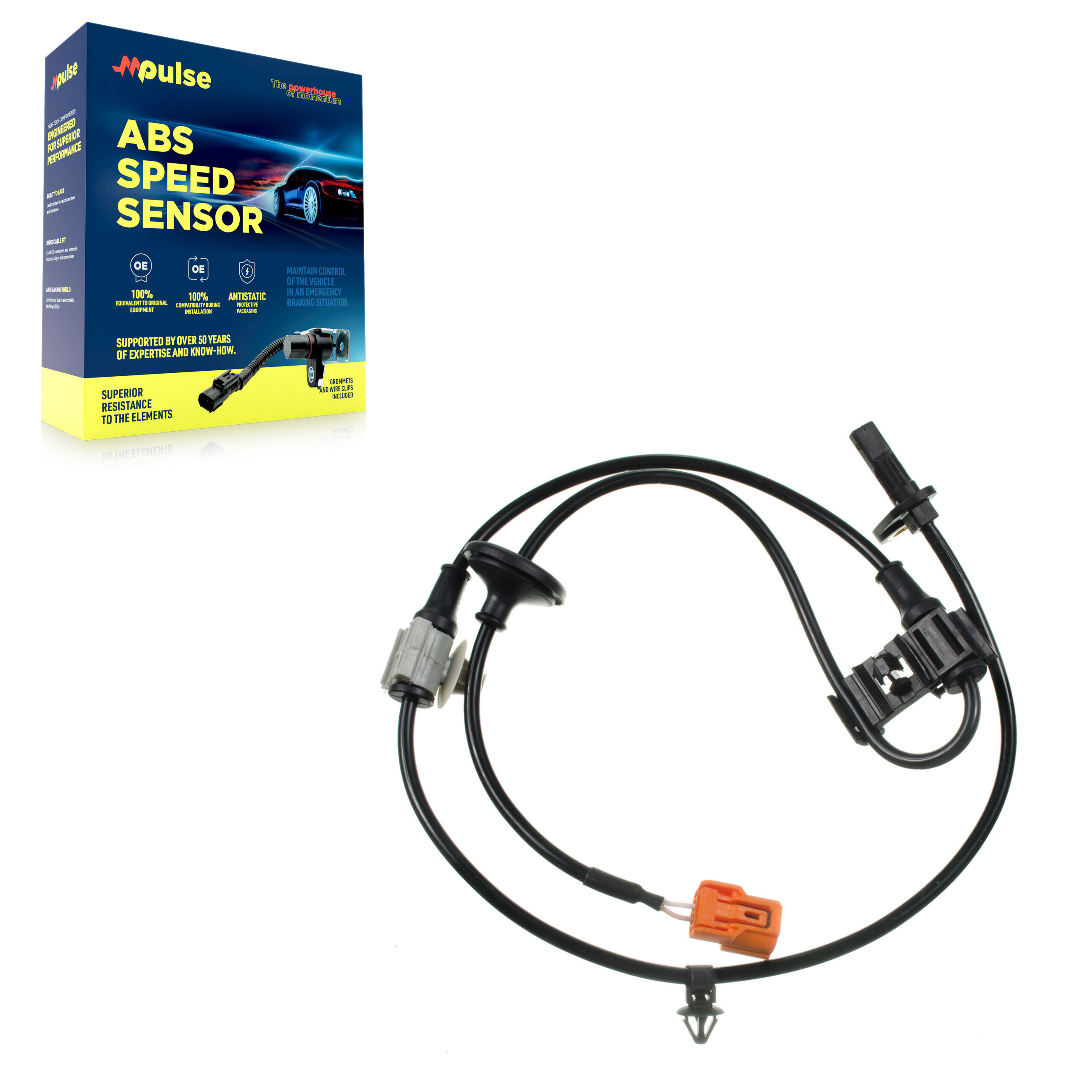 Mpulse - SEN-2ABS2204 - Front Left ABS Wheel Speed Sensor