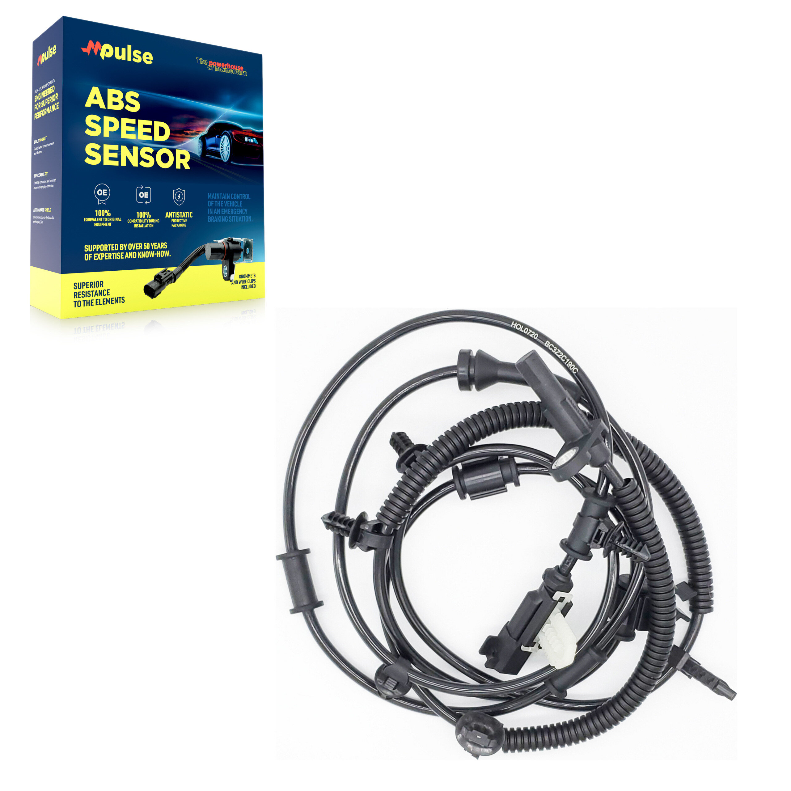Mpulse - SEN-2ABS2390 - Rear Right ABS Wheel Speed Sensor
