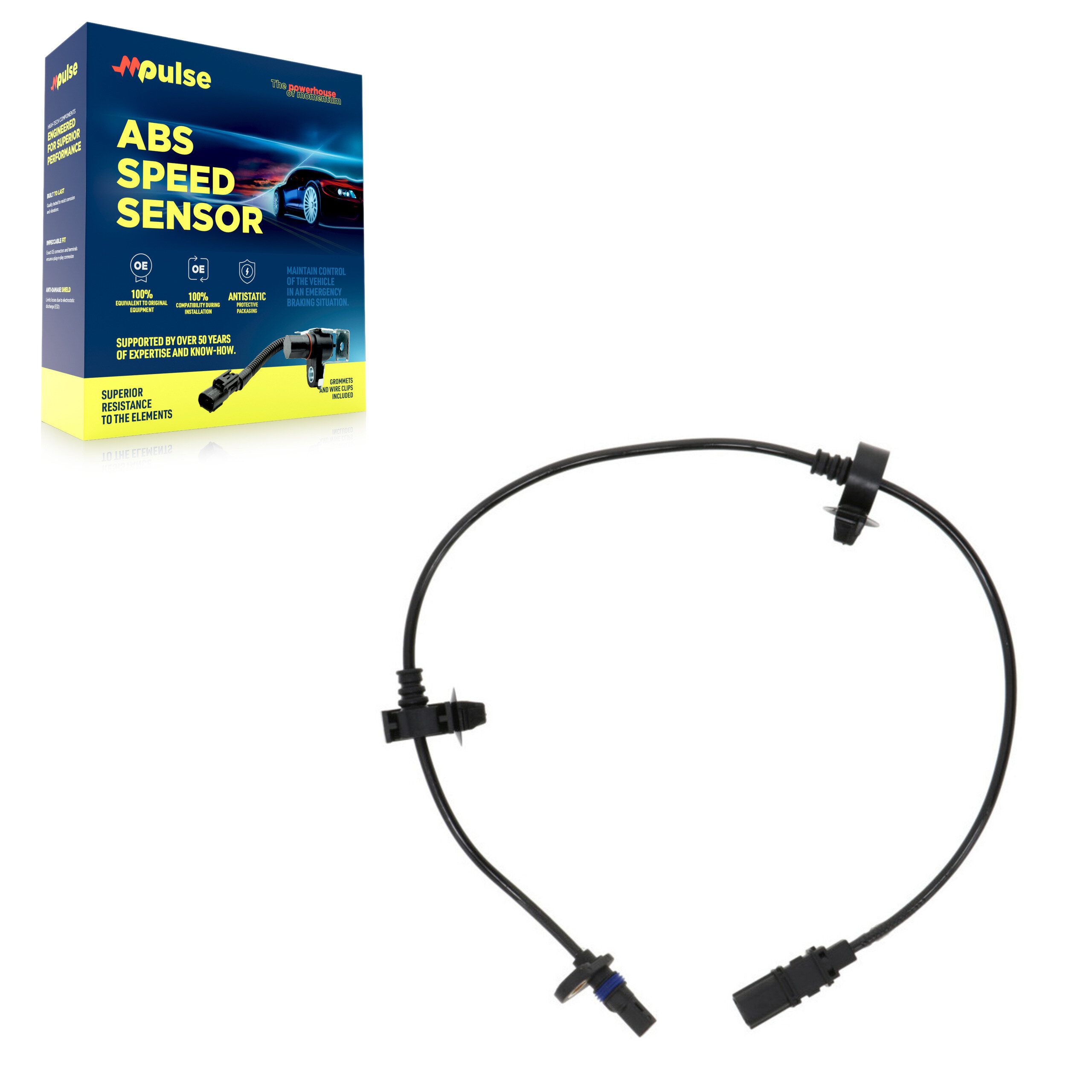 Mpulse - SEN-2ABS2421 - Rear Left ABS Wheel Speed Sensor