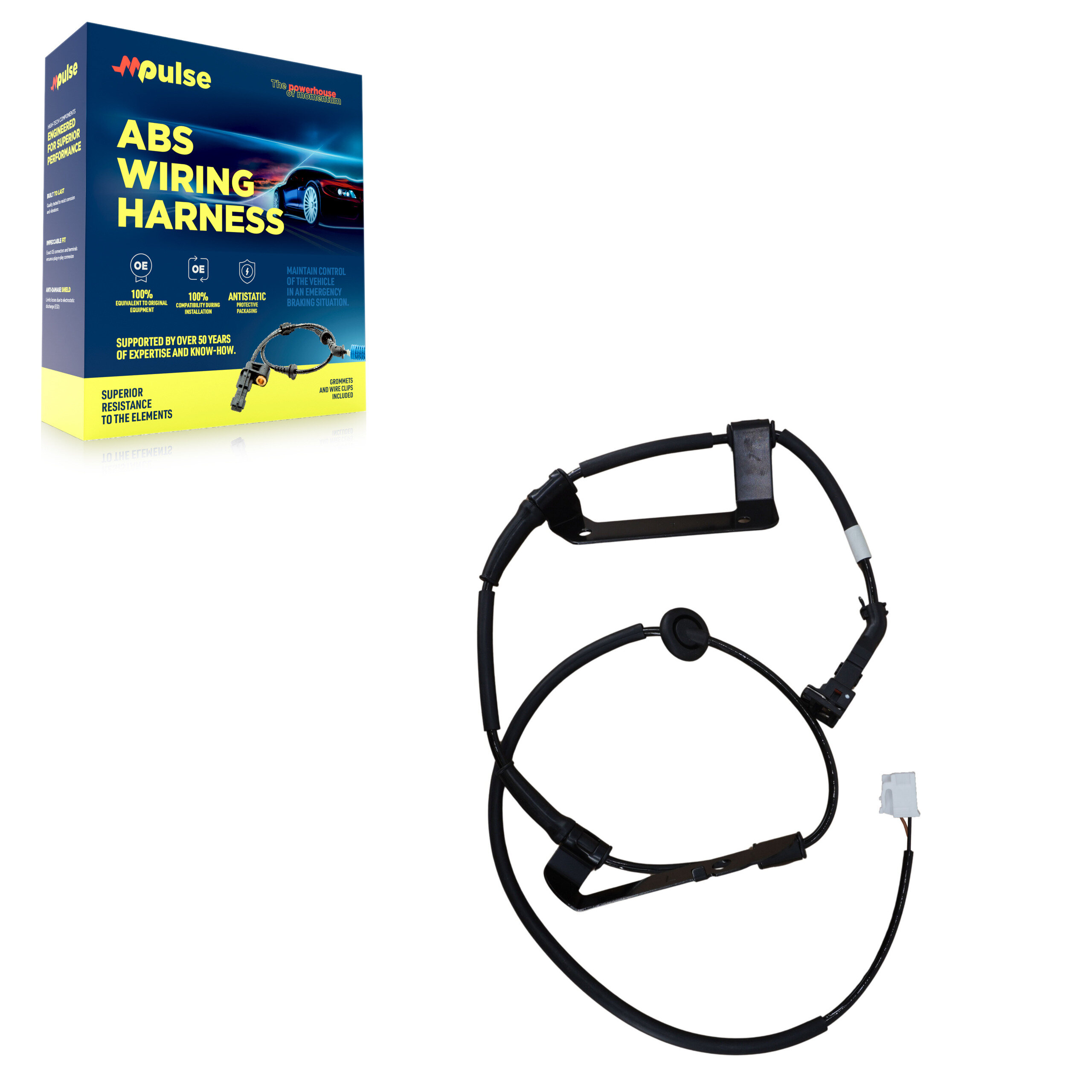 Mpulse - SEN-2ABS2447 - Rear Left ABS Wheel Speed Sensor Wiring Harness