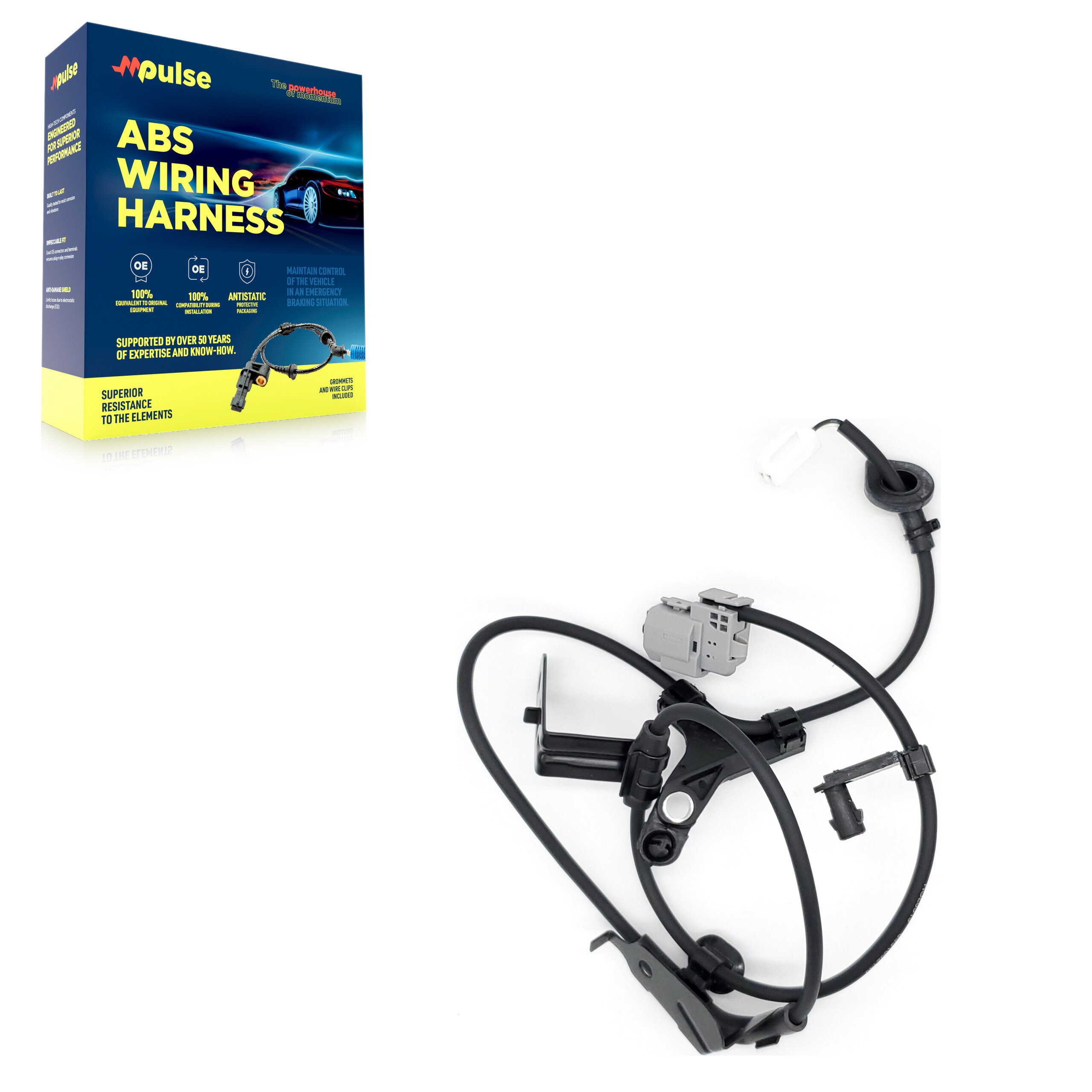 Mpulse - SEN-2ABS2487 - Rear Left ABS Wheel Speed Sensor Wiring Harness