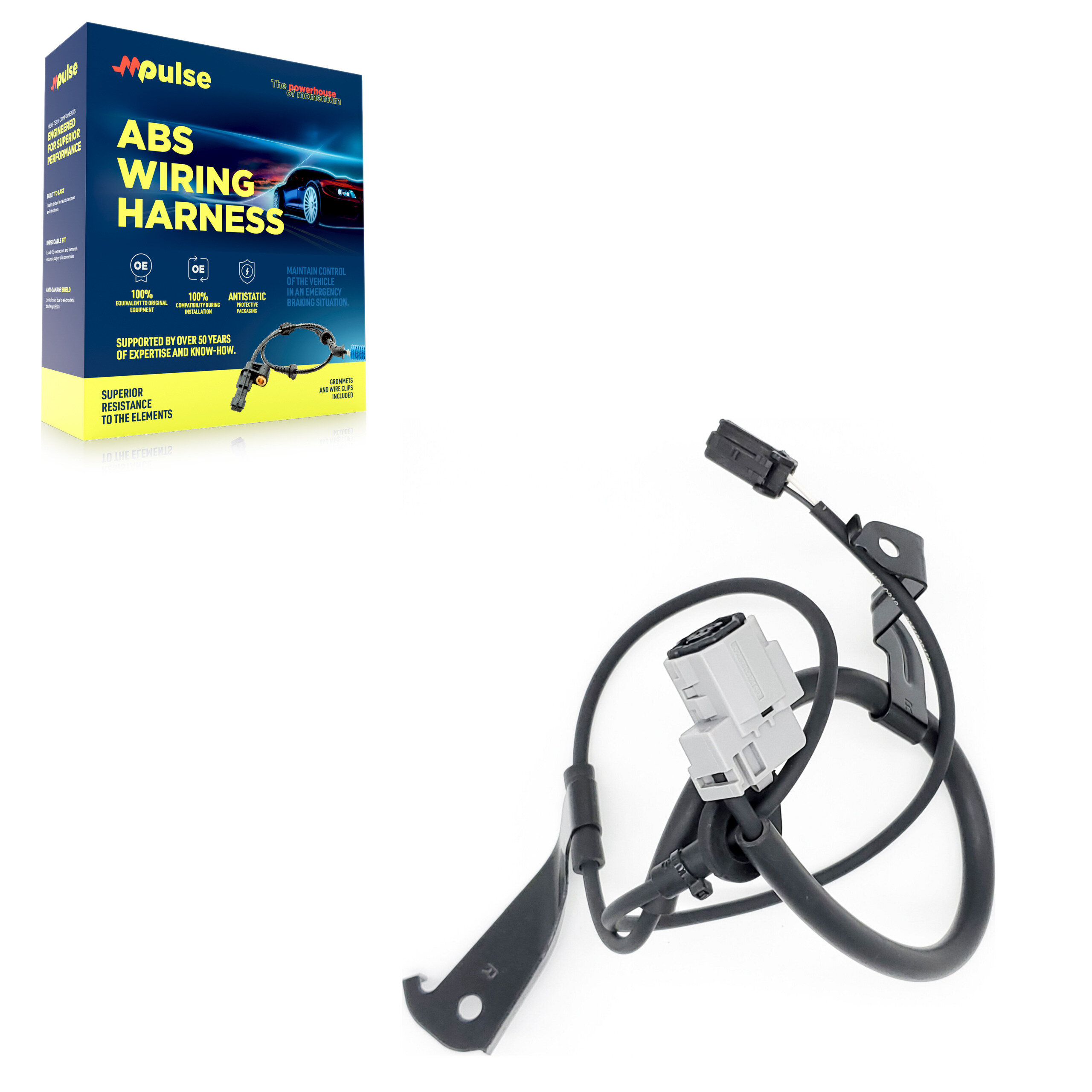 Mpulse - SEN-2ABS2498 - Rear Right ABS Wheel Speed Sensor Wiring Harness