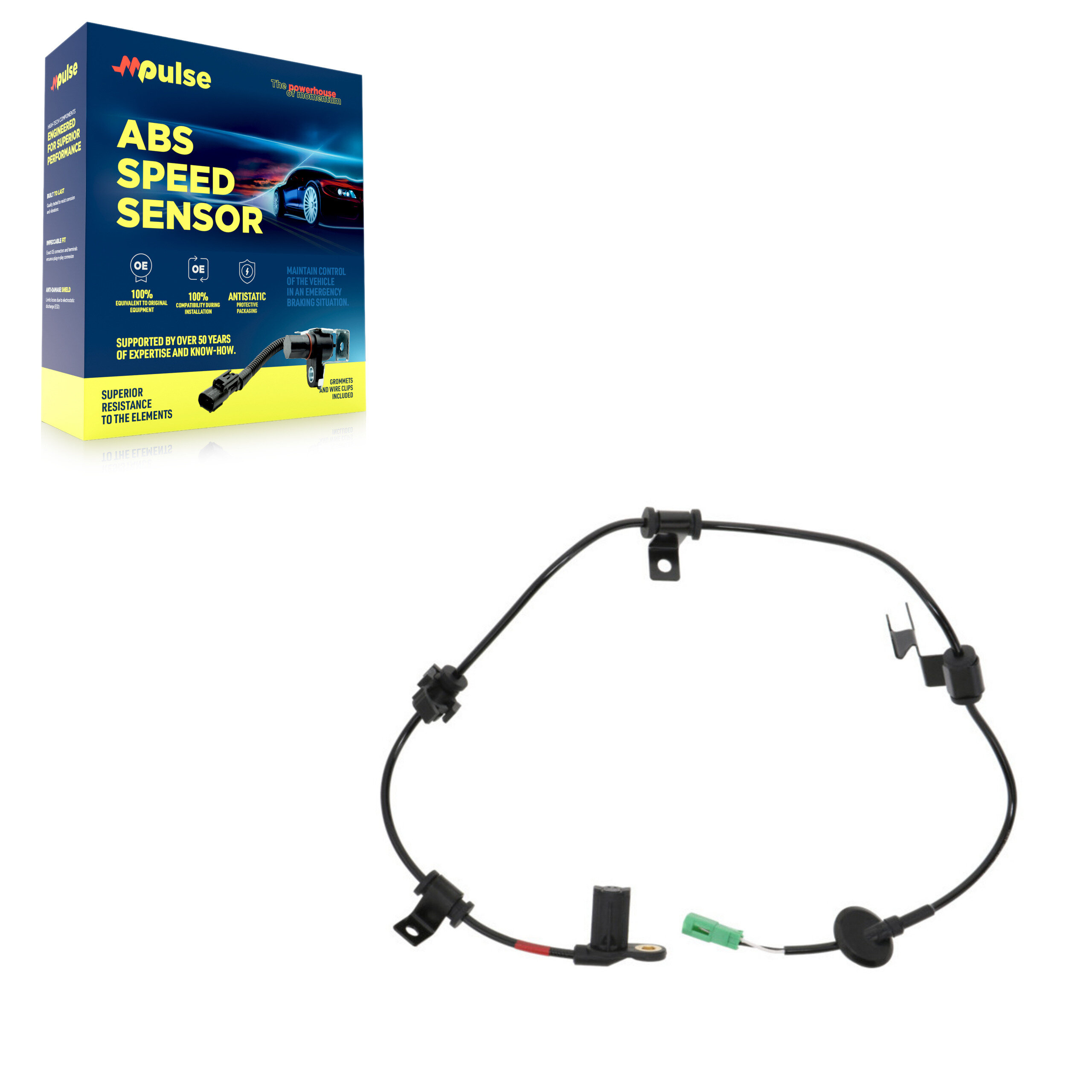 Mpulse - SEN-2ABS2589 - Rear Left ABS Wheel Speed Sensor