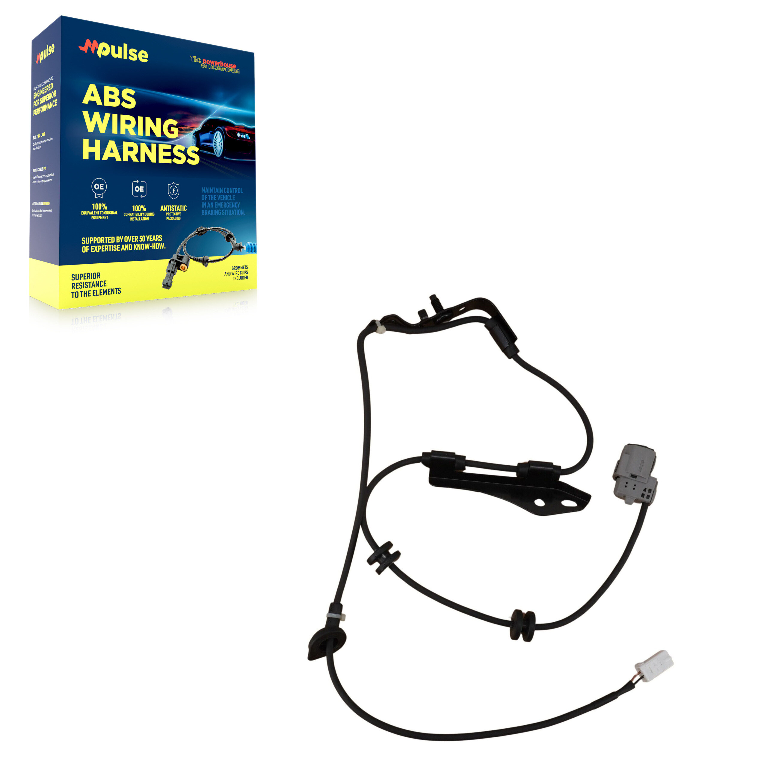 Mpulse - SEN-2ABS2591 - Rear Left ABS Wheel Speed Sensor Wiring Harness
