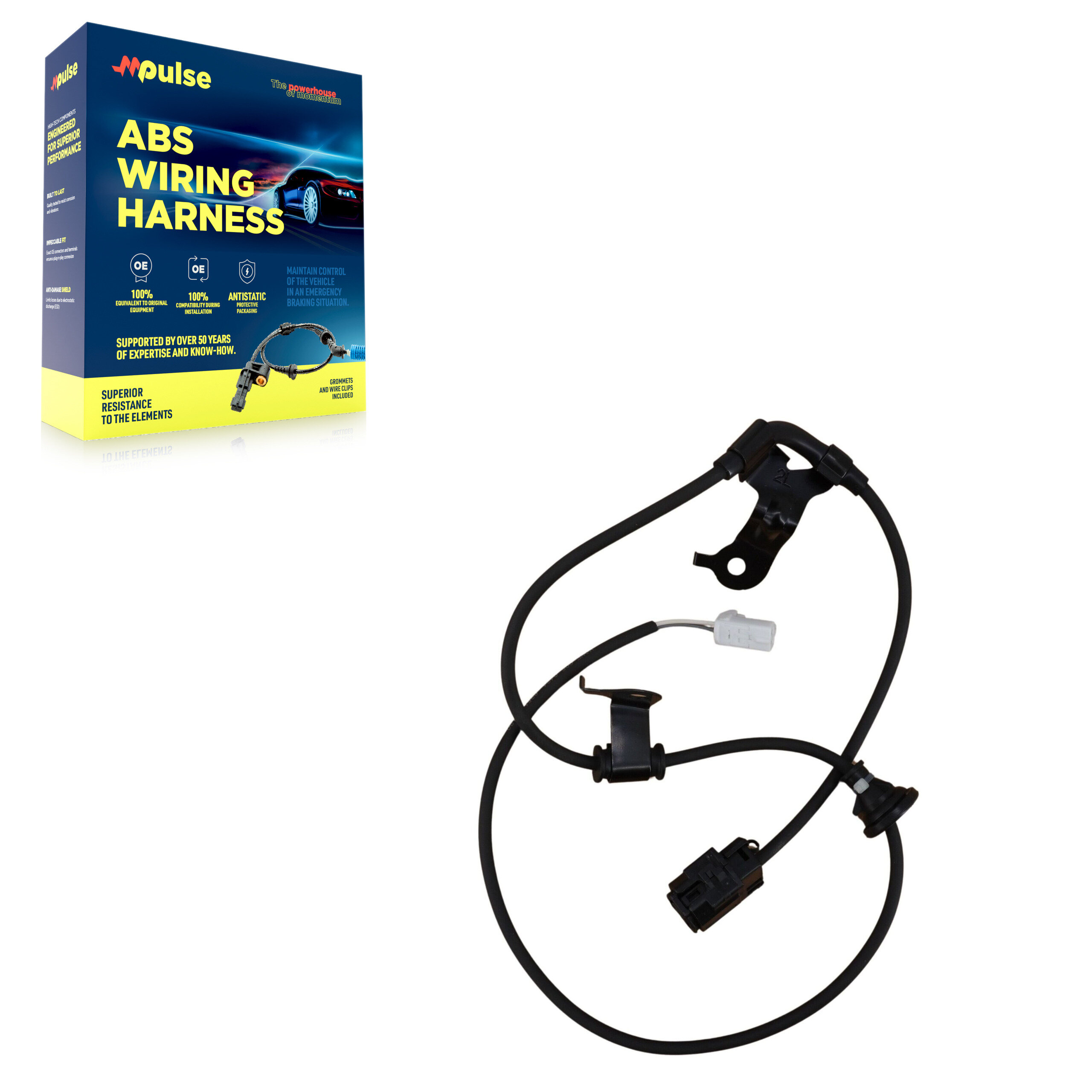 Mpulse - SEN-2ABS2644 - Rear Left ABS Wheel Speed Sensor Wiring Harness