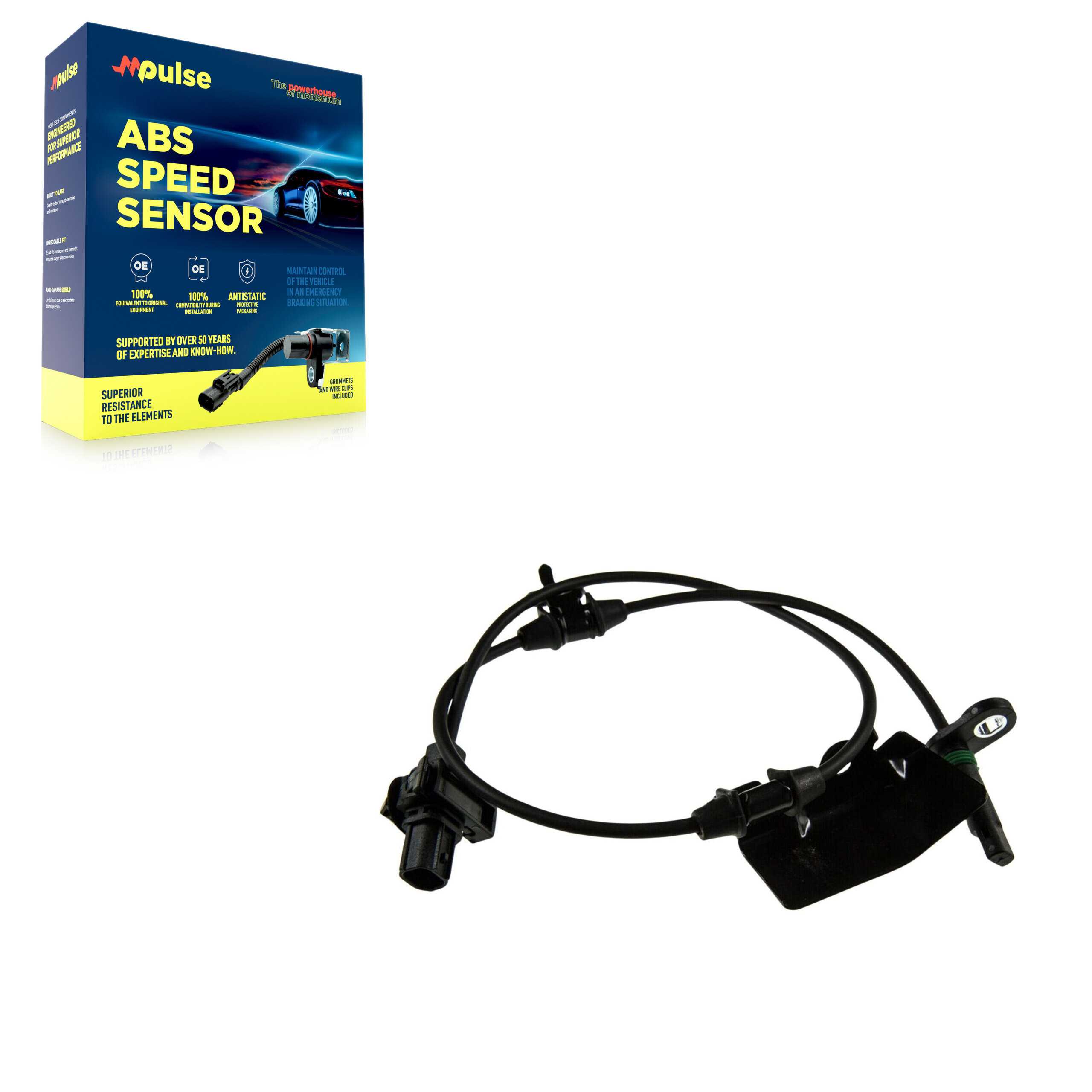 Mpulse - SEN-2ABS2651 - Rear Left ABS Wheel Speed Sensor