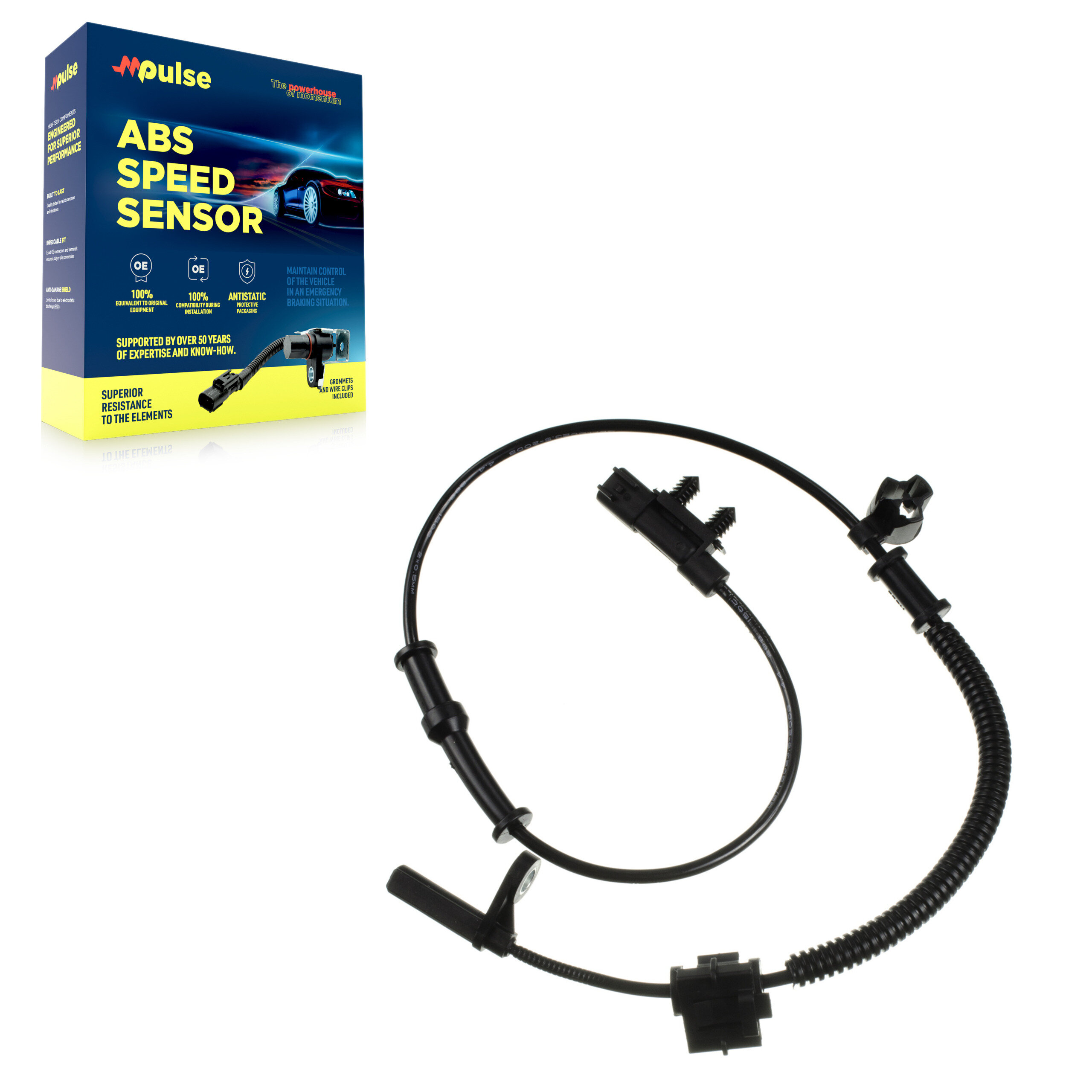 Mpulse - SEN-2ABS2663 - Rear Right ABS Wheel Speed Sensor