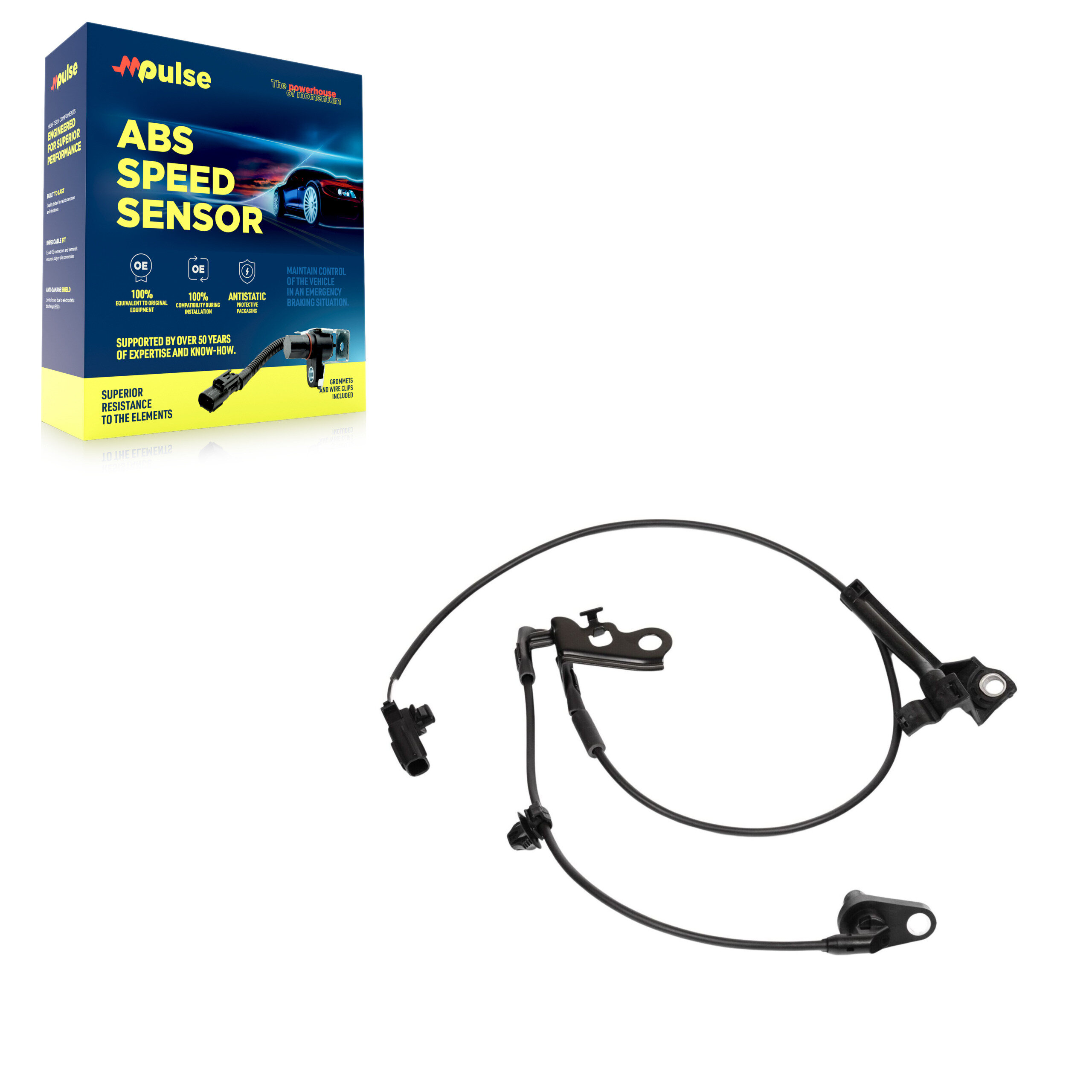 Mpulse - SEN-2ABS2667 - Front Left ABS Wheel Speed Sensor