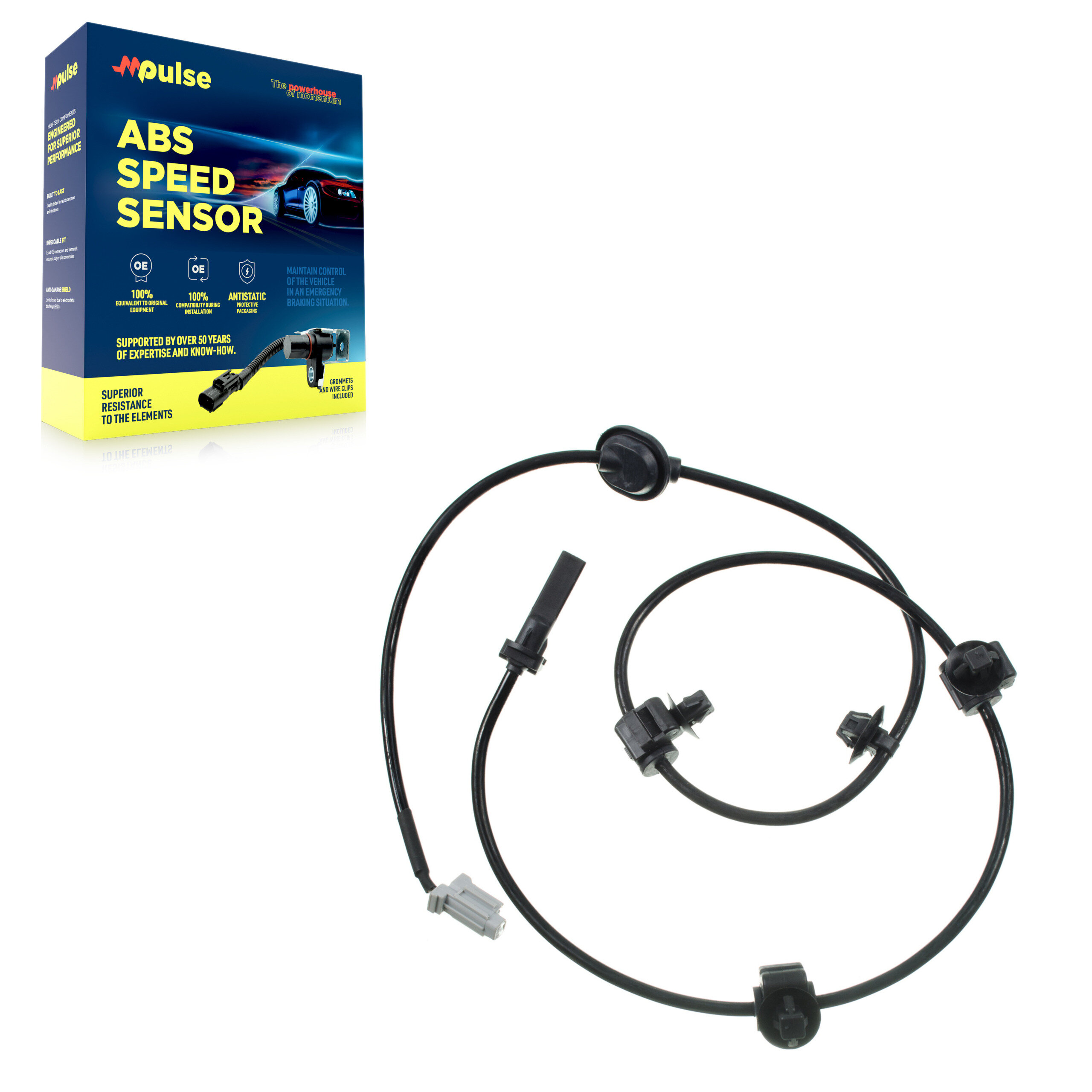 Mpulse - SEN-2ABS2728 - Rear Left ABS Wheel Speed Sensor