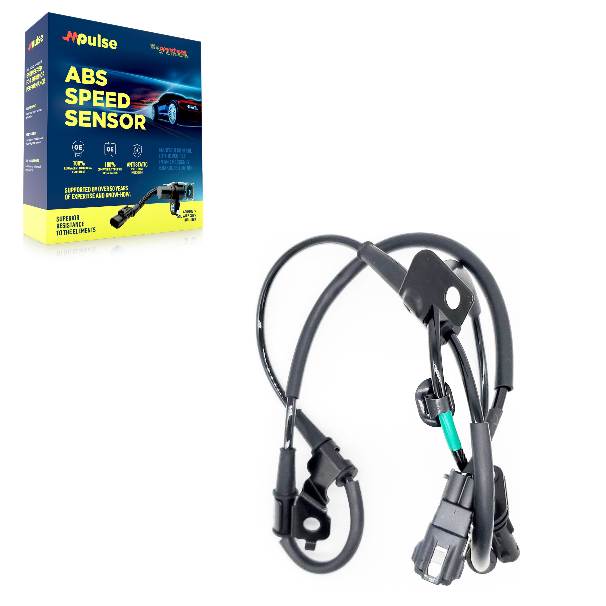 Mpulse - SEN-2ABS2828 - Front Left ABS Wheel Speed Sensor