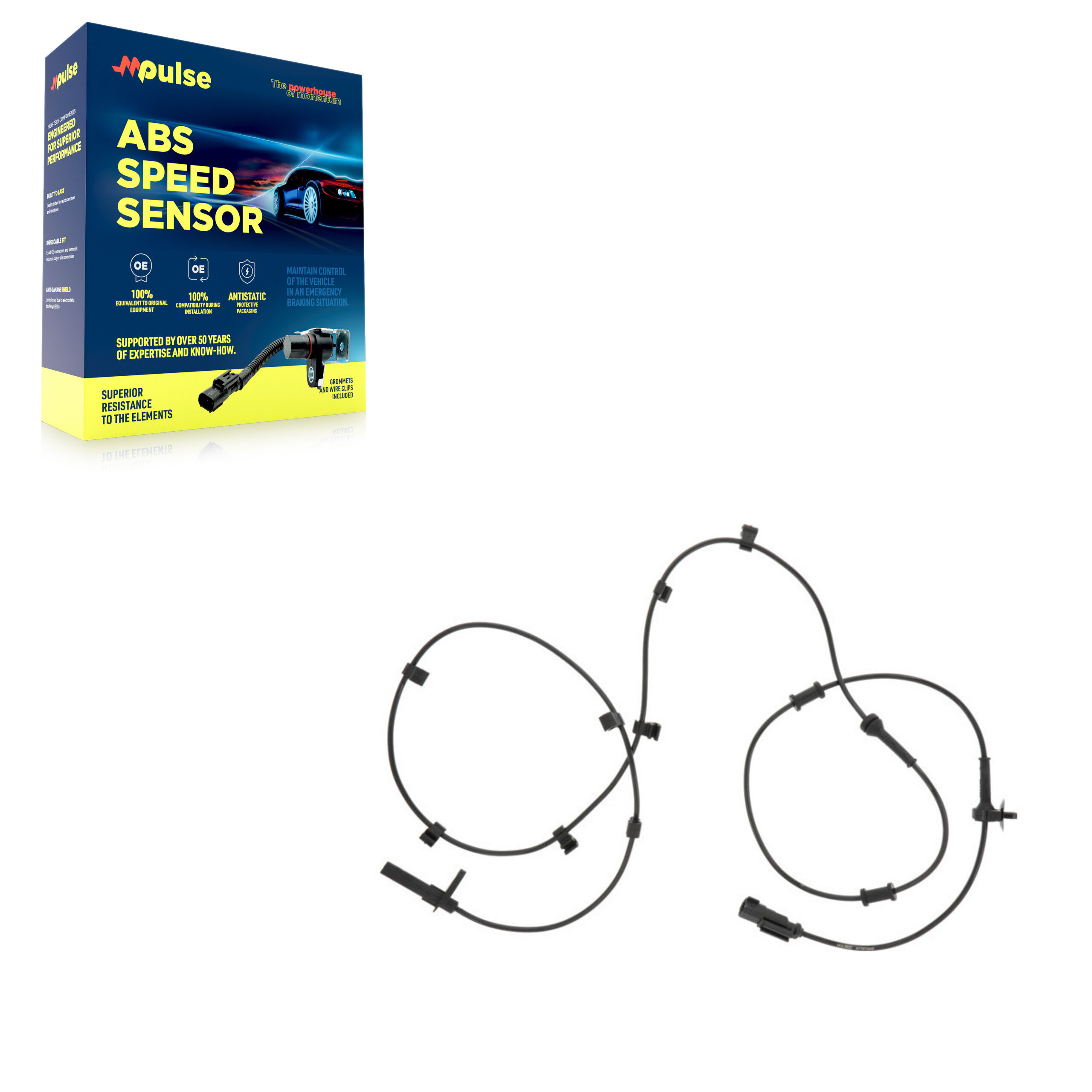 Mpulse - SEN-2ABS2831 - Rear Right ABS Wheel Speed Sensor