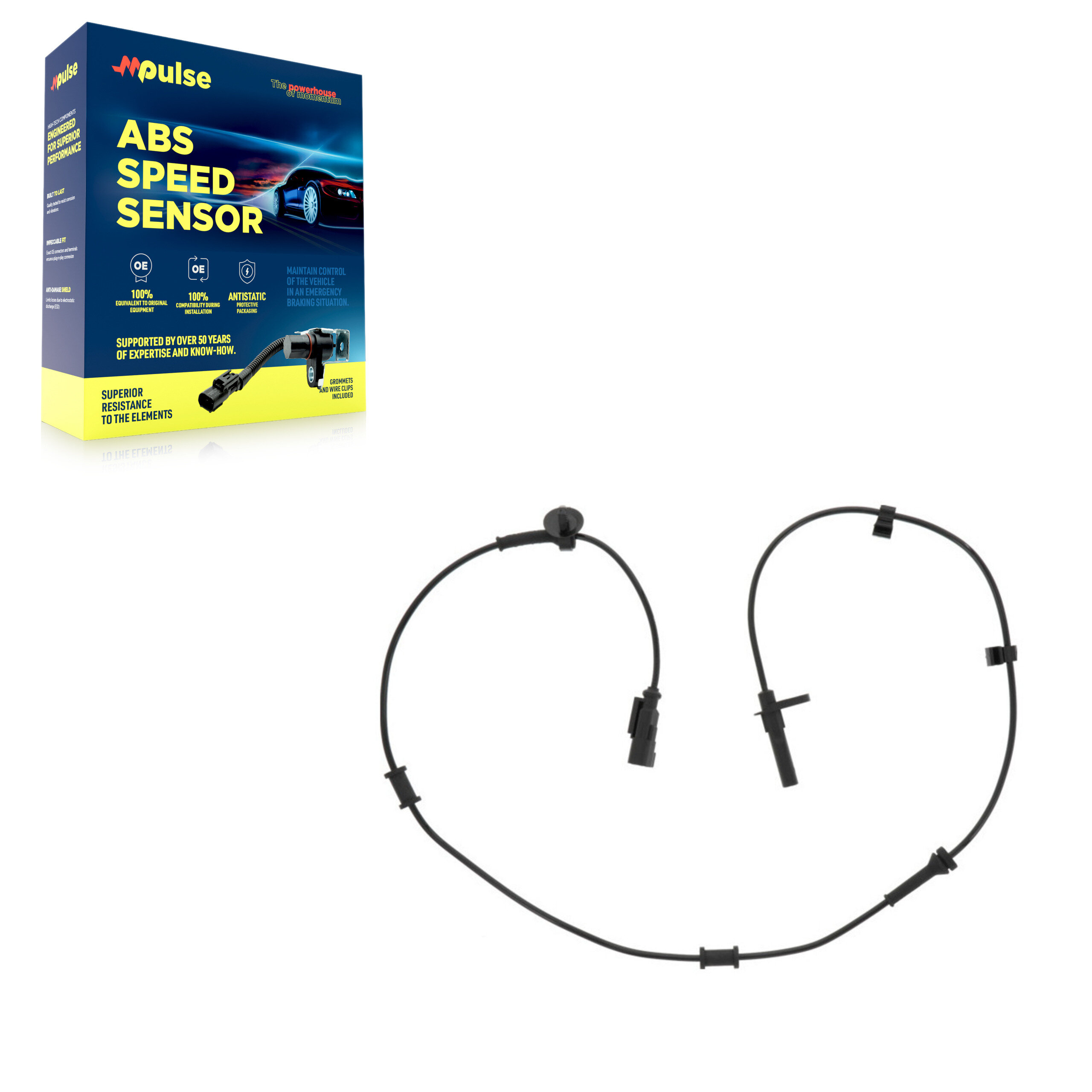 Mpulse - SEN-2ABS2832 - Rear Left ABS Wheel Speed Sensor