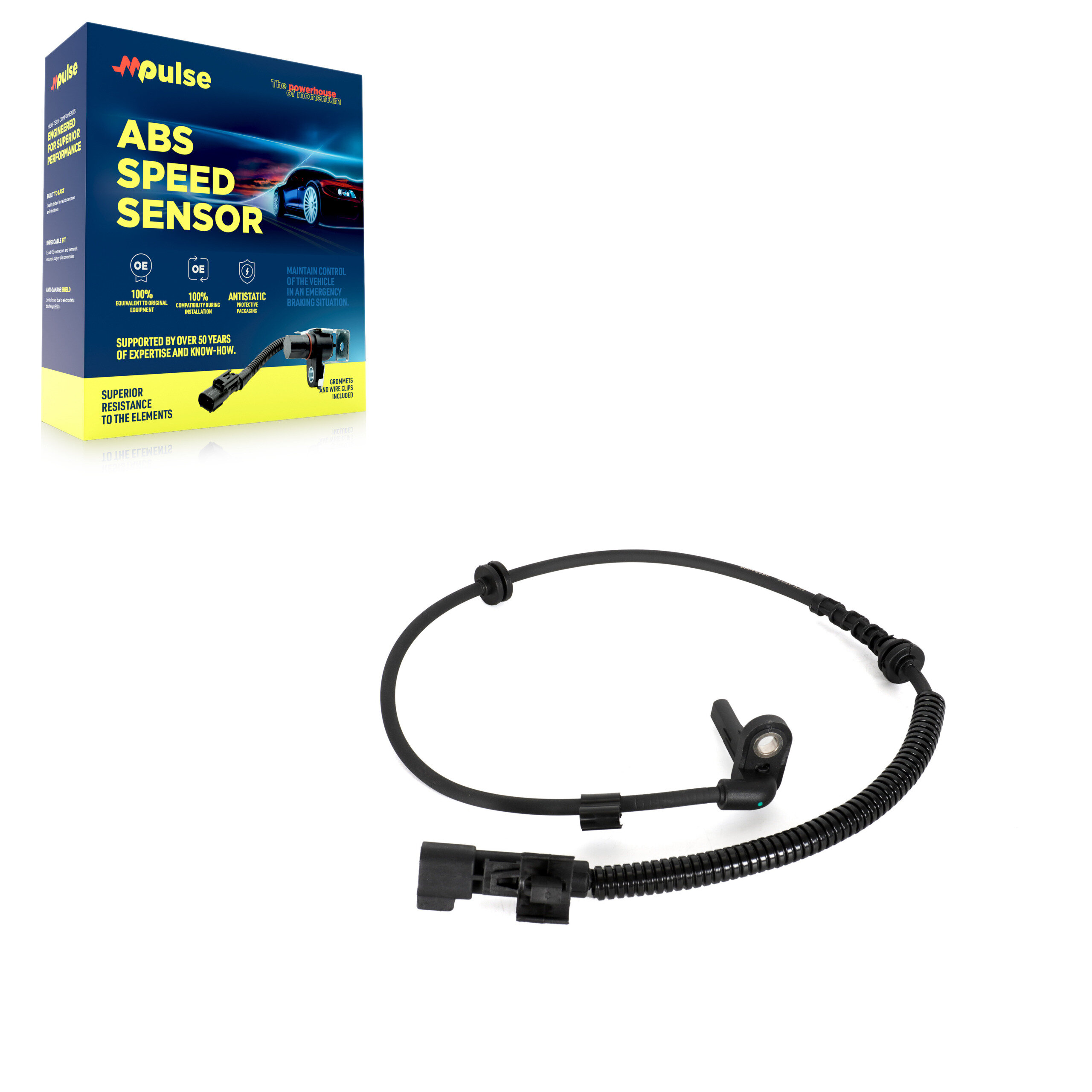 Mpulse - SEN-2ABS2933 - Rear Right ABS Wheel Speed Sensor