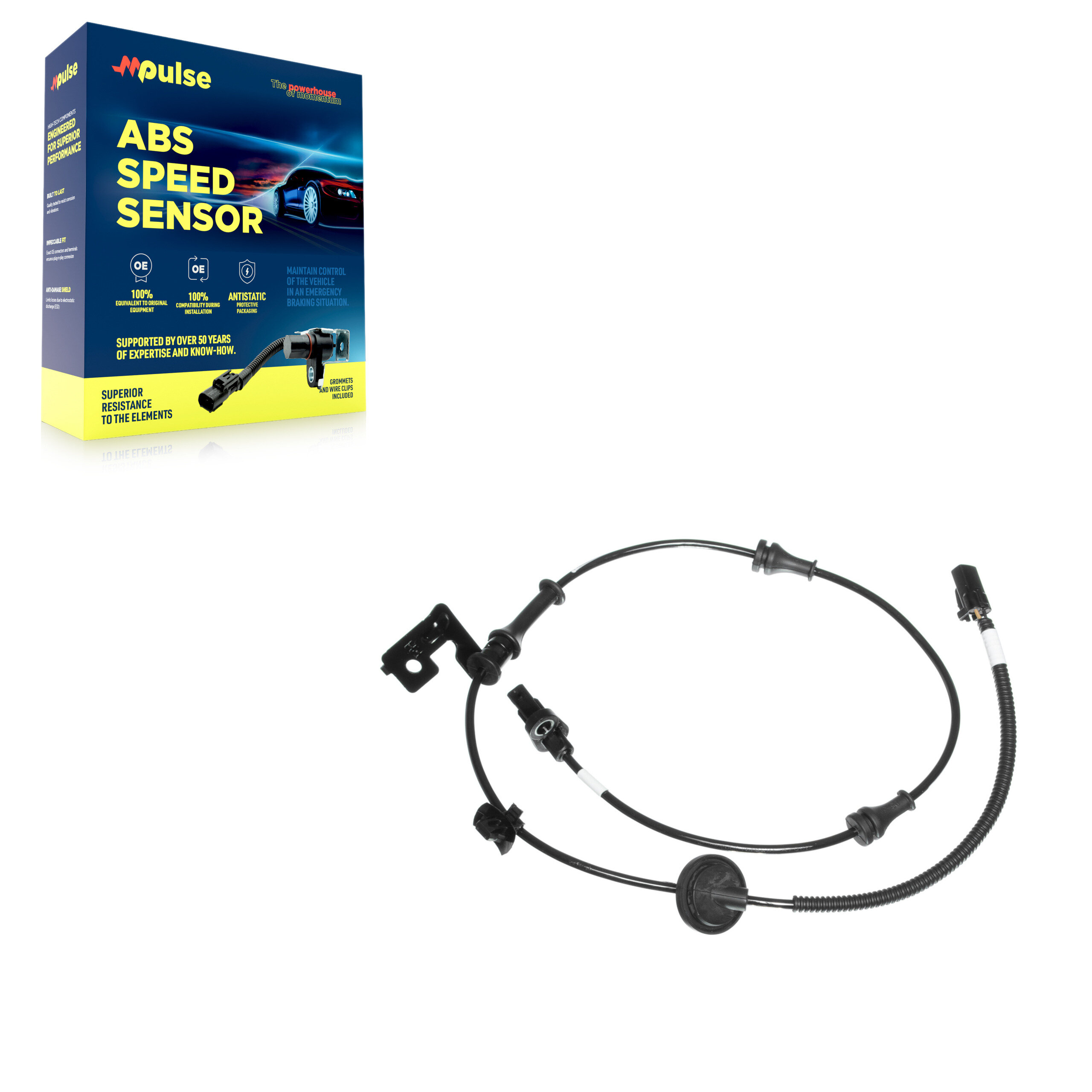 Mpulse - SEN-2ABS2939 - Rear Right ABS Wheel Speed Sensor