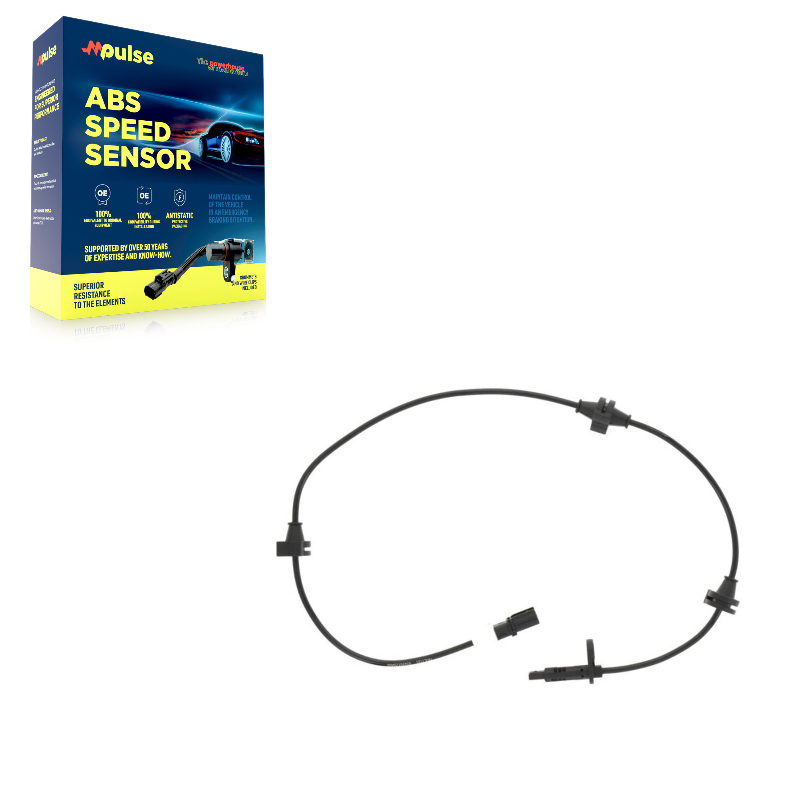 Mpulse - SEN-2ABS2968 - Rear Right ABS Wheel Speed Sensor