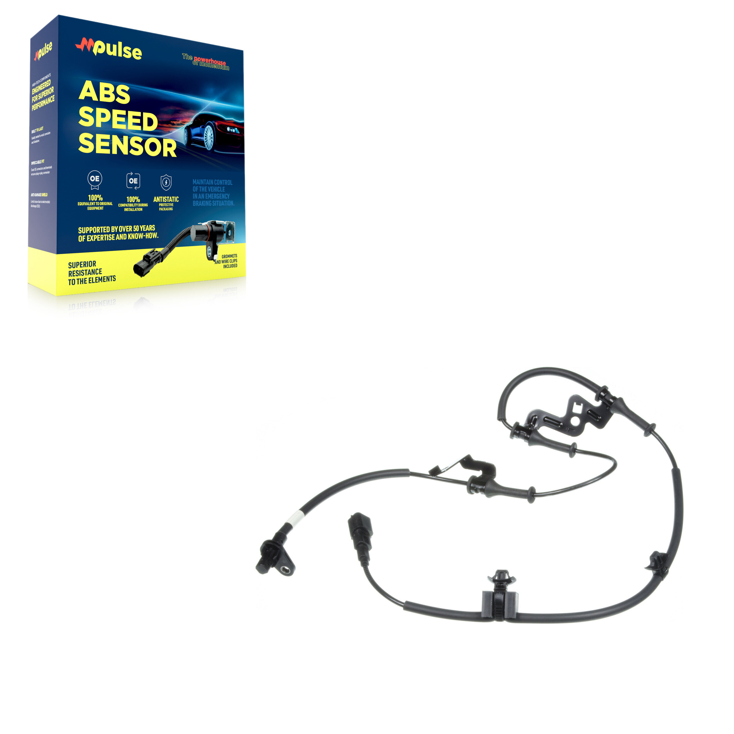 Mpulse - SEN-2ABS3018 - Front Left ABS Wheel Speed Sensor