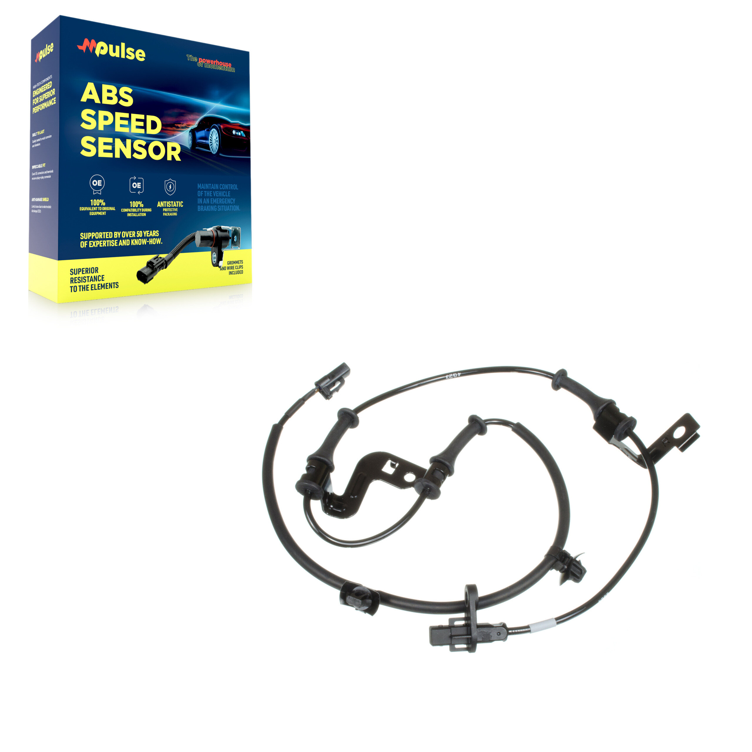 Mpulse - SEN-2ABS3021 - Front Right ABS Wheel Speed Sensor
