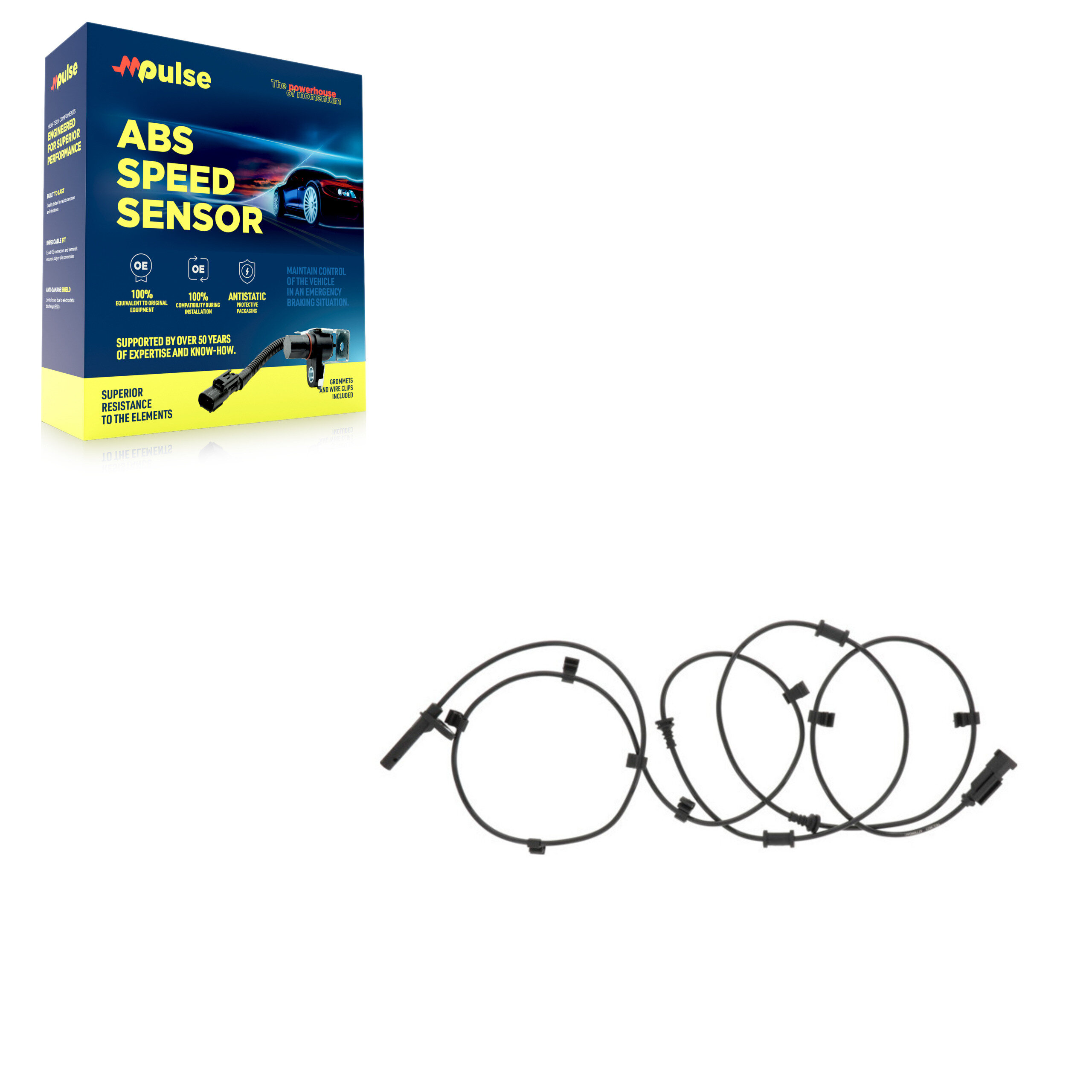 Mpulse - SEN-2ABS3025 - Rear Right ABS Wheel Speed Sensor