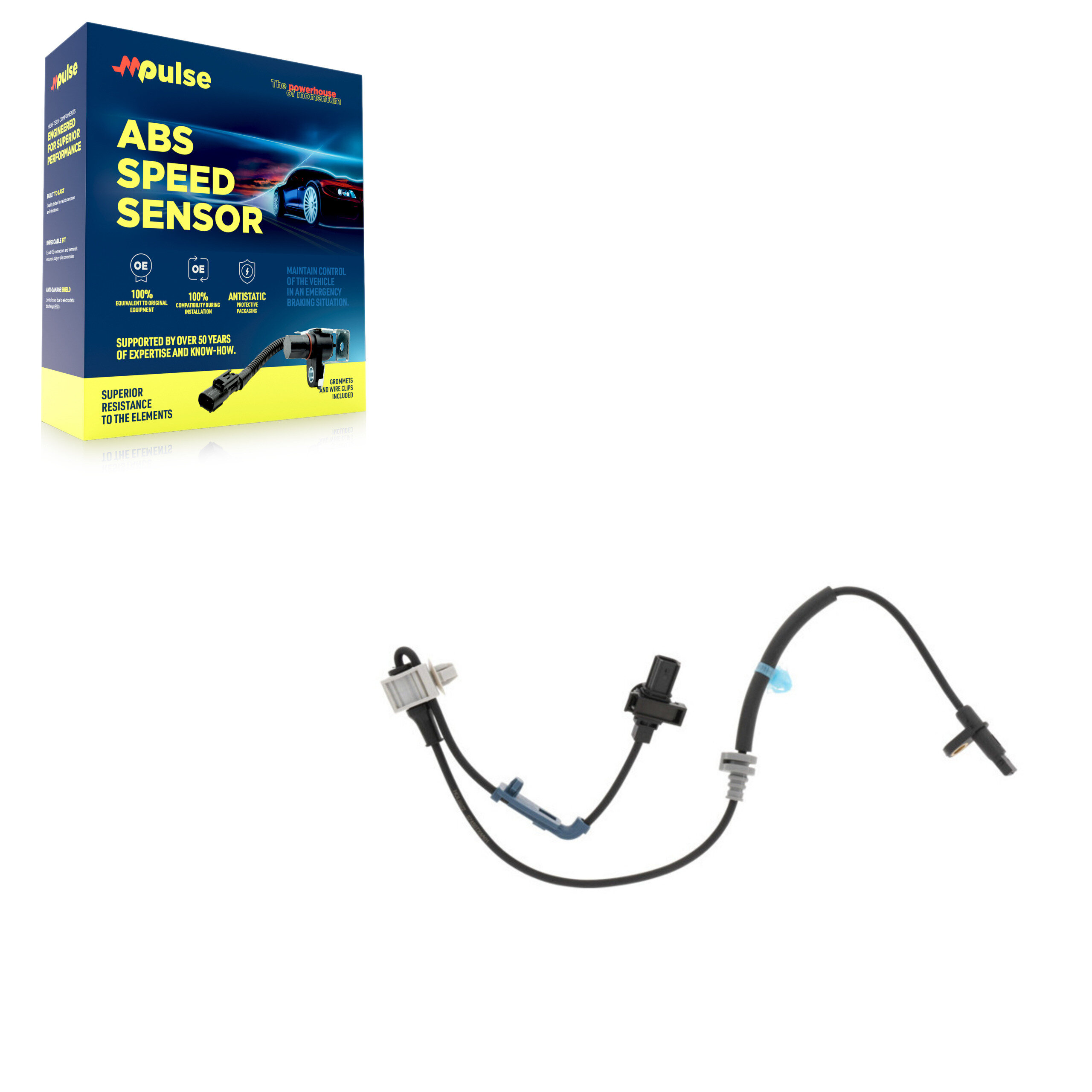 Mpulse - SEN-2ABS3033 - Front Right ABS Wheel Speed Sensor