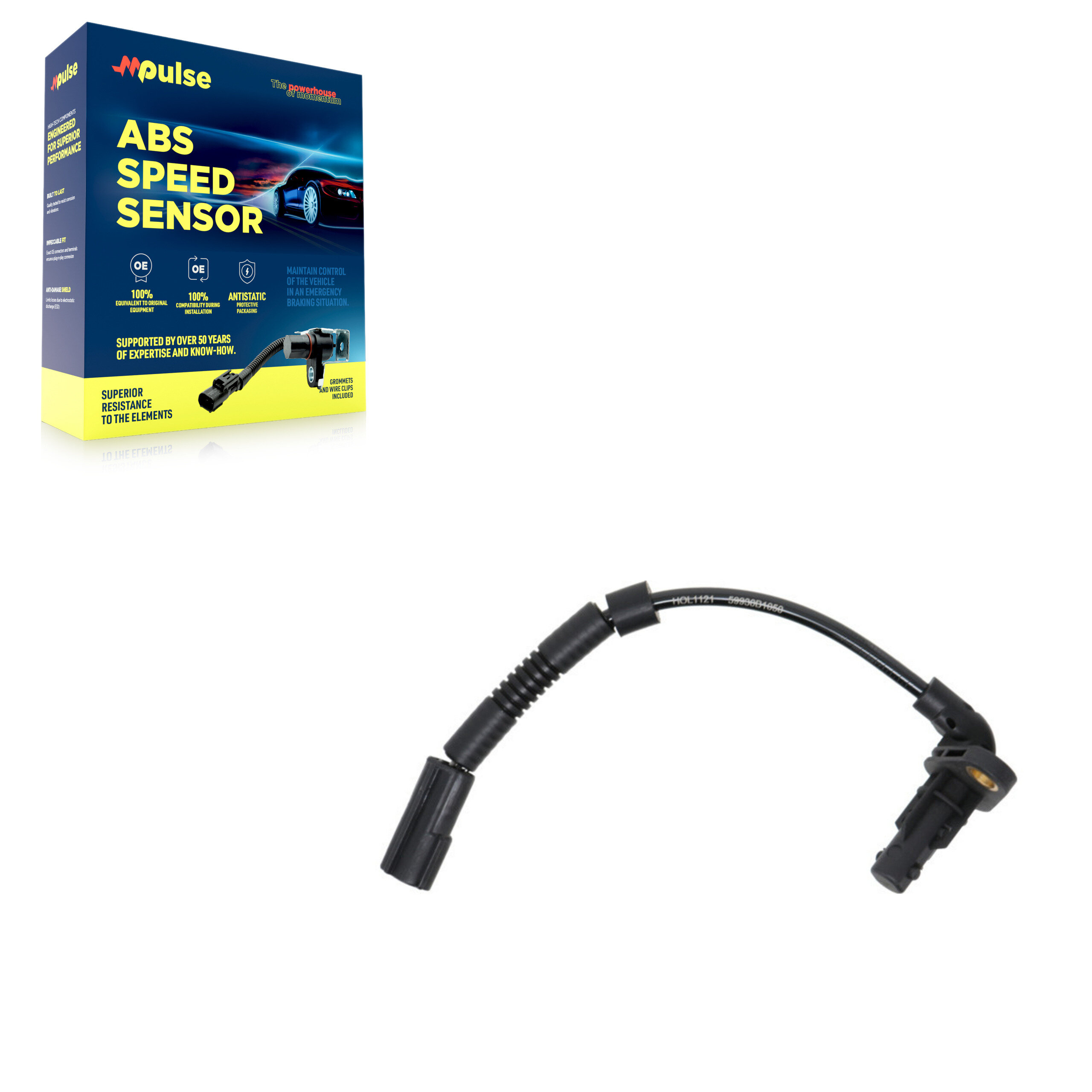 Mpulse - SEN-2ABS3076 - Rear Right ABS Wheel Speed Sensor