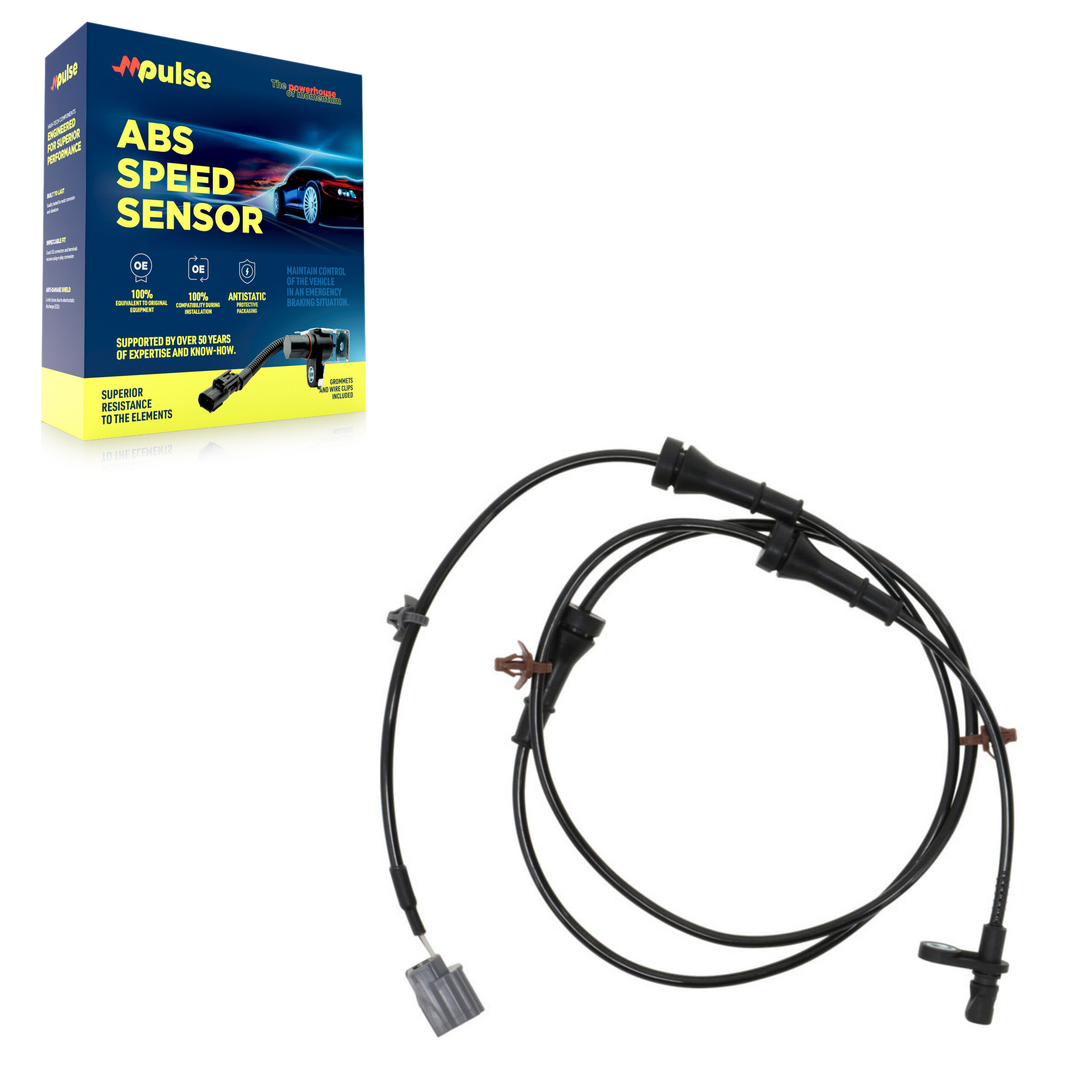 Mpulse - SEN-2ABS3117 - Rear Left ABS Wheel Speed Sensor