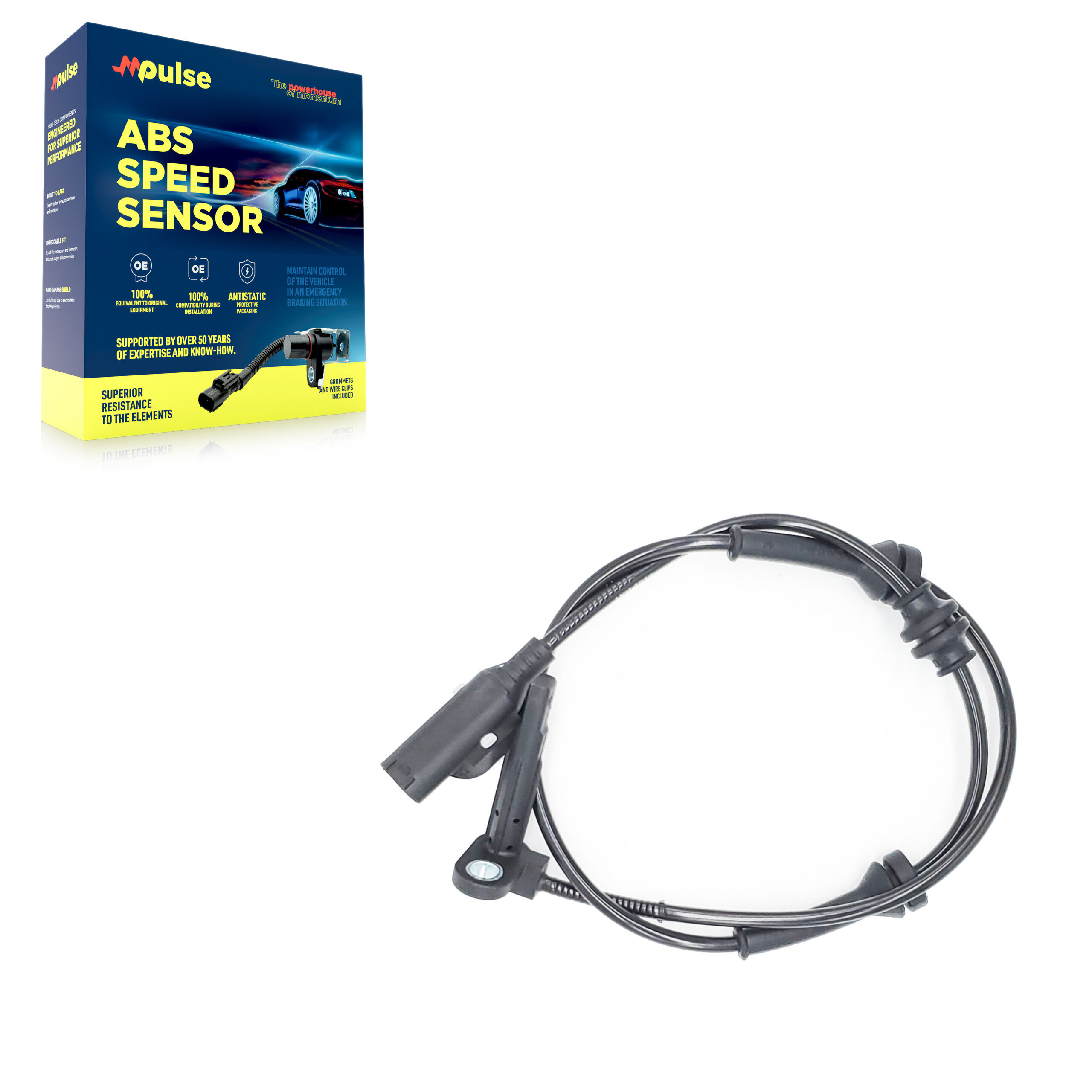 Mpulse - SEN-2ABS3148 - Rear Left ABS Wheel Speed Sensor