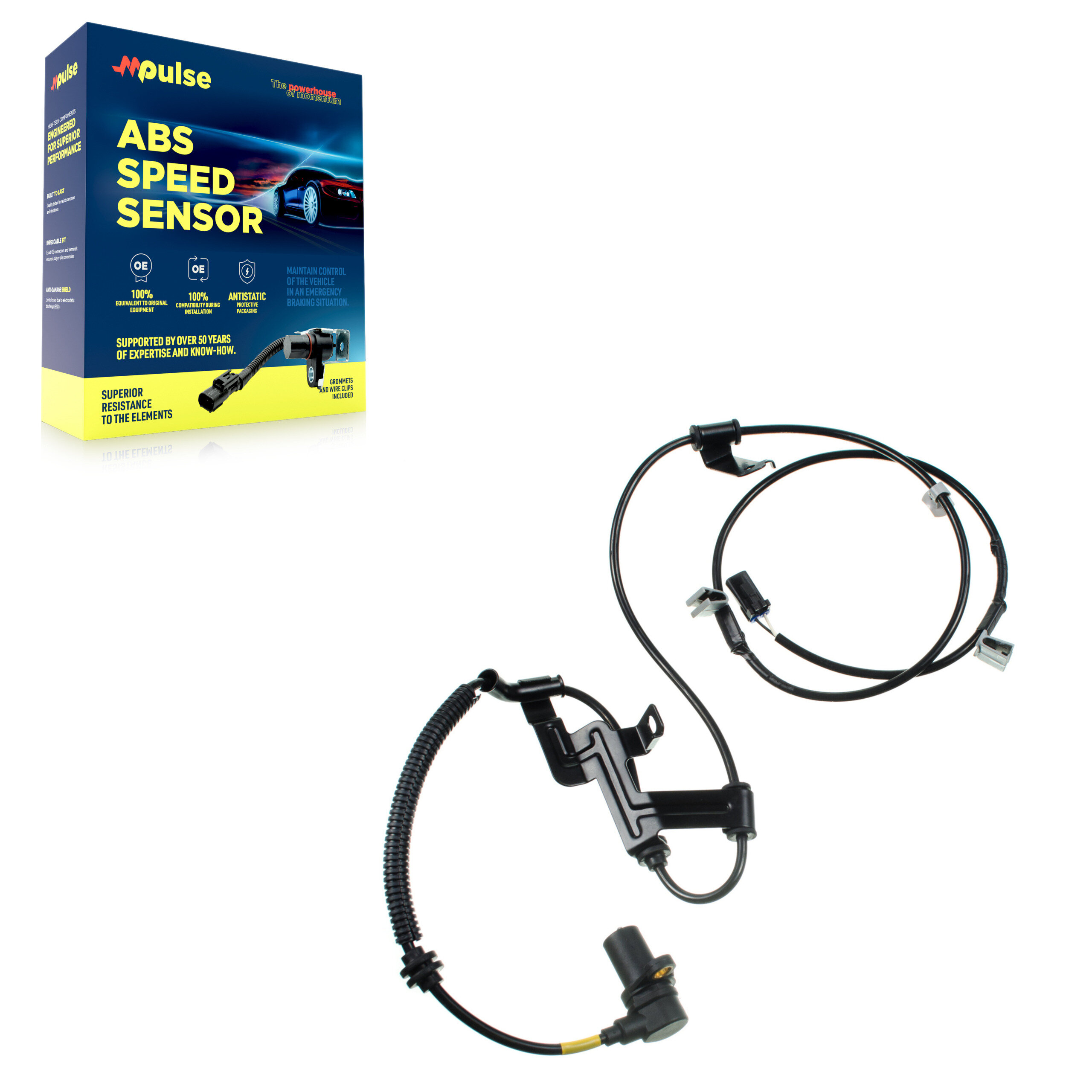 Mpulse - SEN-2ABS3153 - Front Left ABS Wheel Speed Sensor