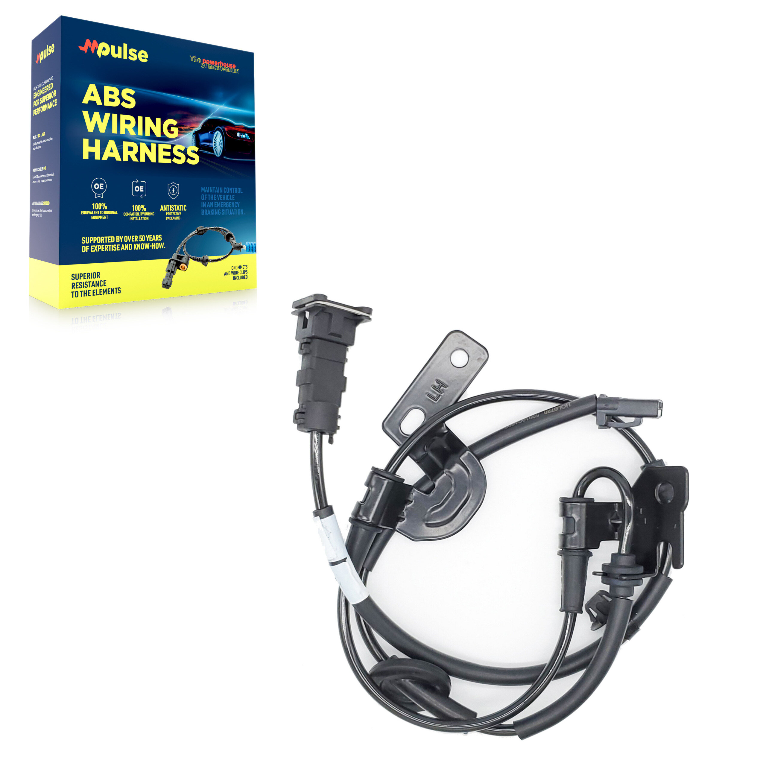 Mpulse - SEN-2ABS3157 - Rear Left ABS Wheel Speed Sensor Wiring Harness