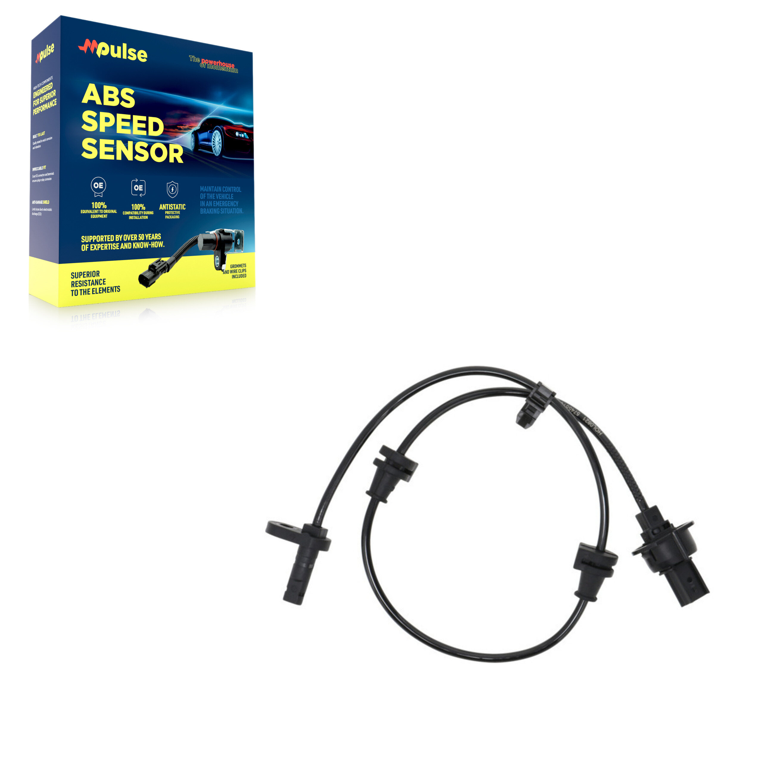 Mpulse - SEN-2ABS3165 - Front Left ABS Wheel Speed Sensor