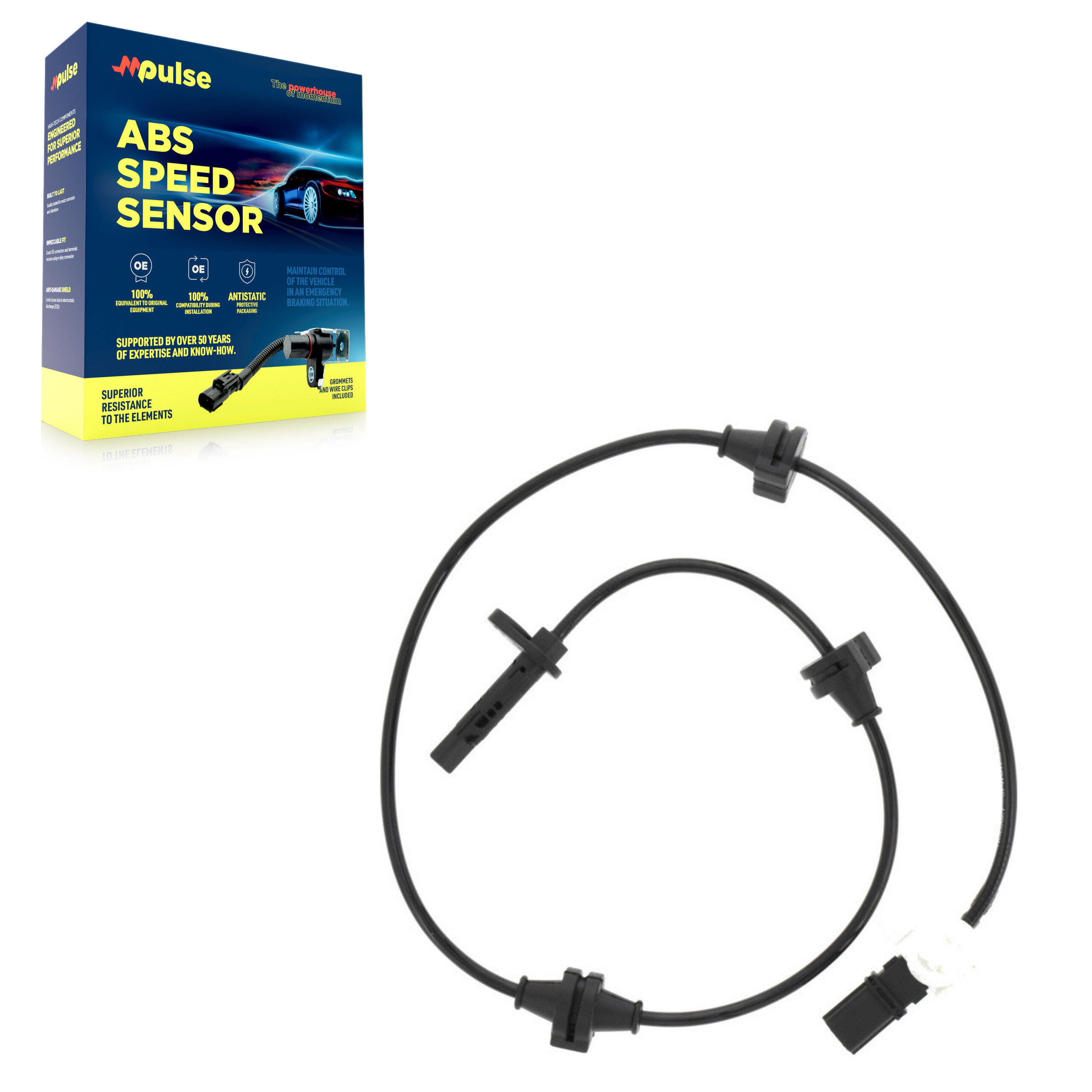 Mpulse - SEN-2ABS3210 - Rear Left ABS Wheel Speed Sensor