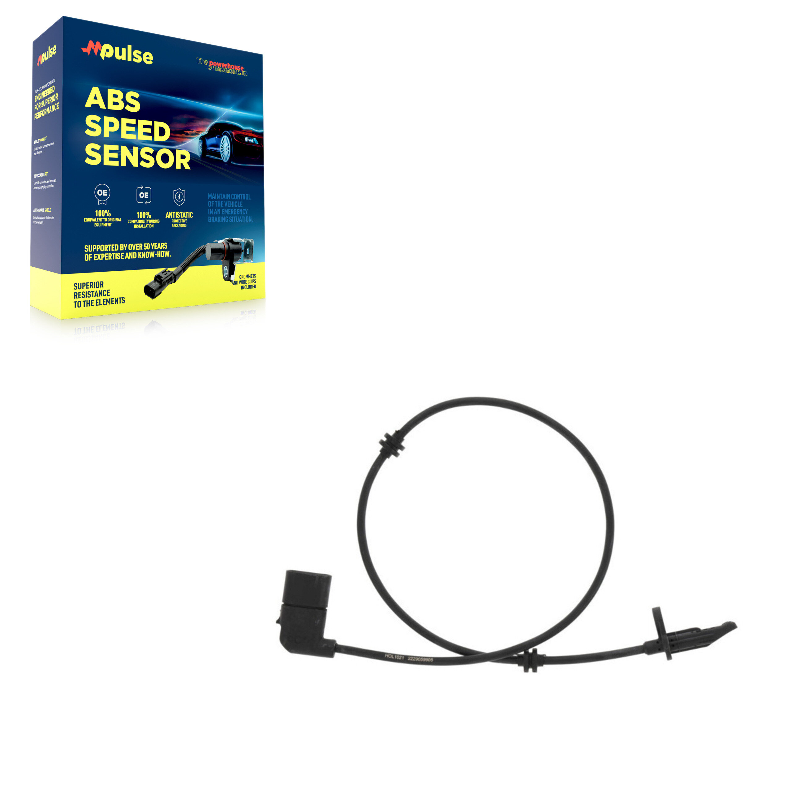 Mpulse - SEN-2ABS3243 - Rear Left ABS Wheel Speed Sensor