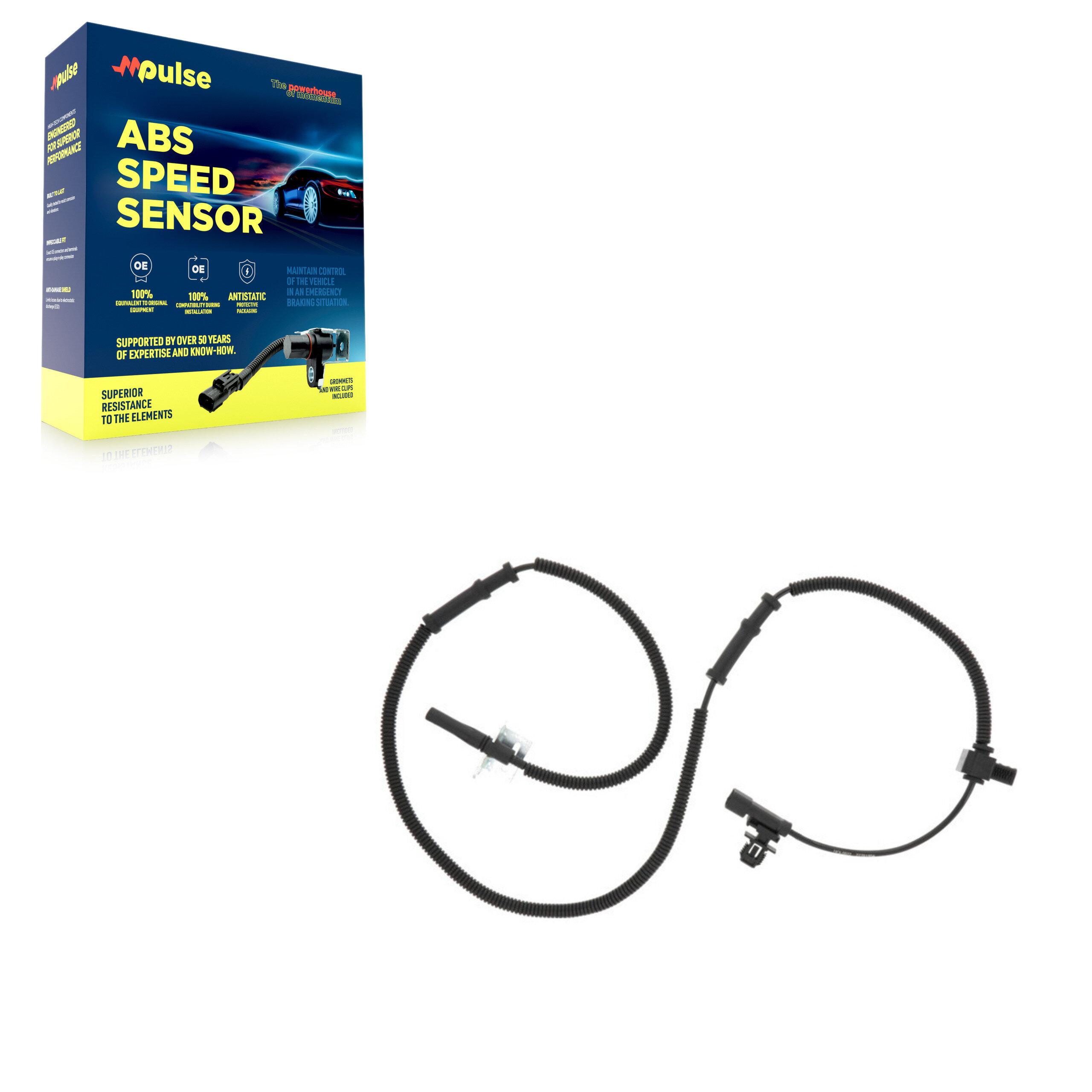 Mpulse - SEN-2ABS3340 - Rear Right ABS Wheel Speed Sensor