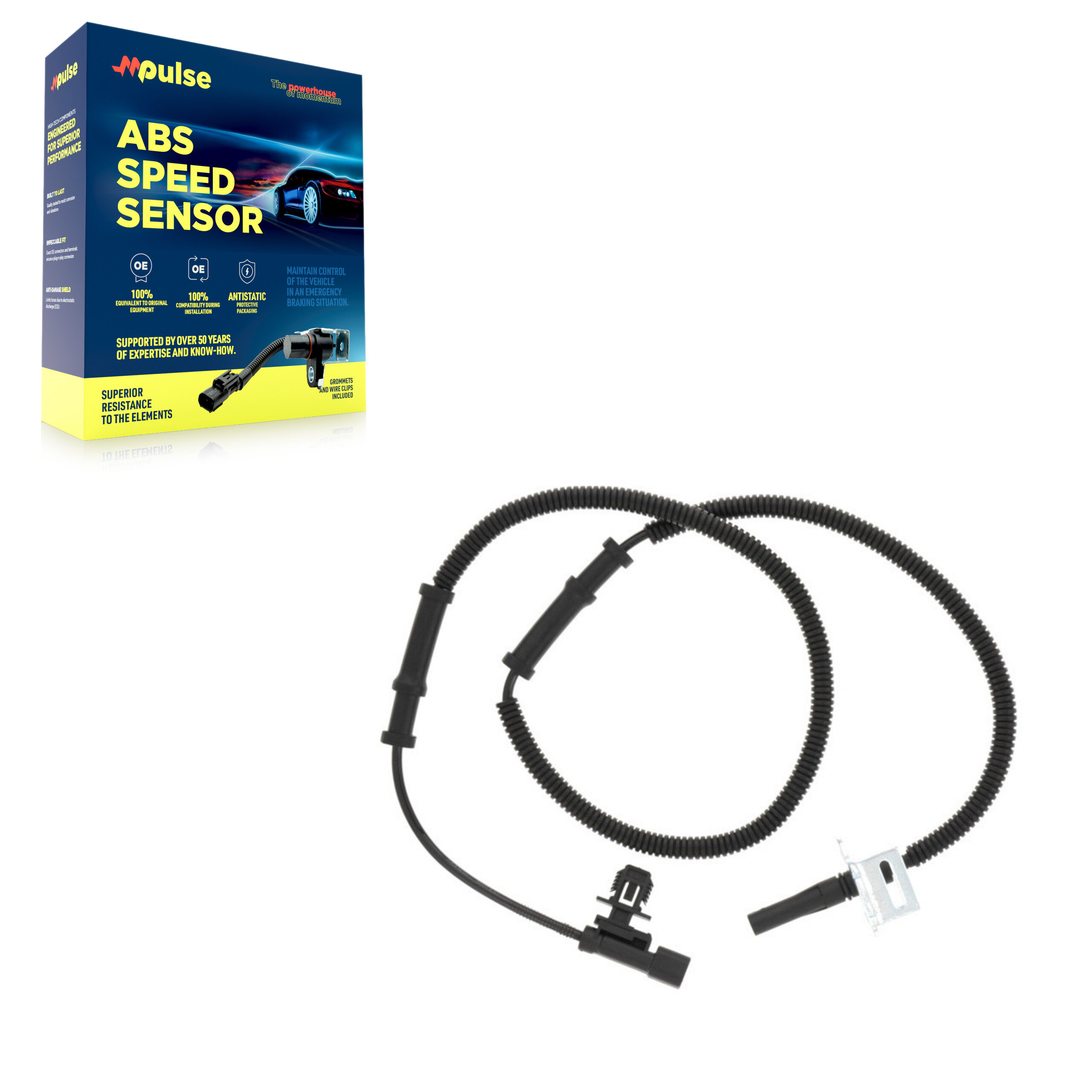 Mpulse - SEN-2ABS3341 - Rear Left ABS Wheel Speed Sensor