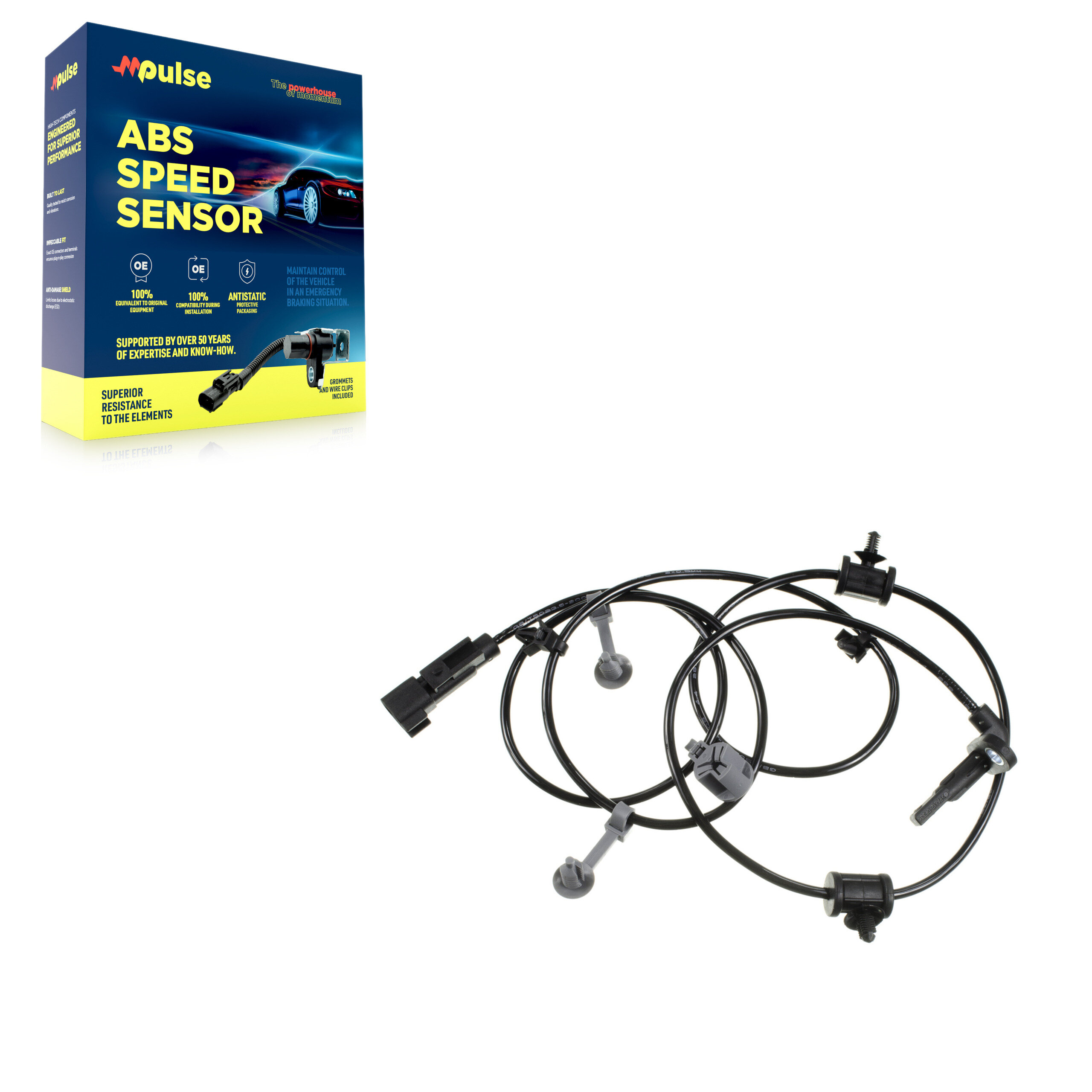 Mpulse - SEN-2ABS3345 - Rear Left ABS Wheel Speed Sensor