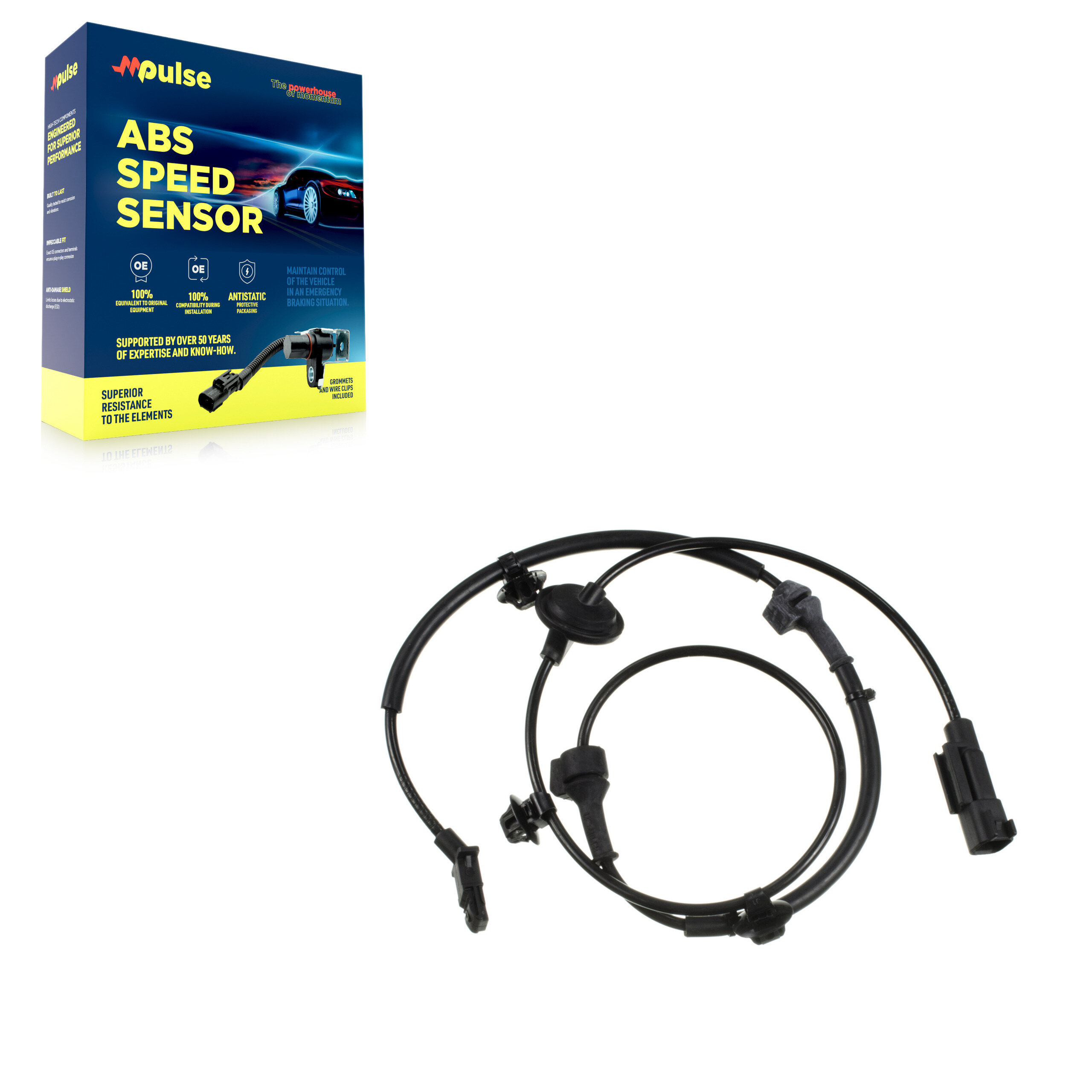 Mpulse - SEN-2ABS3443 - Rear Left ABS Wheel Speed Sensor