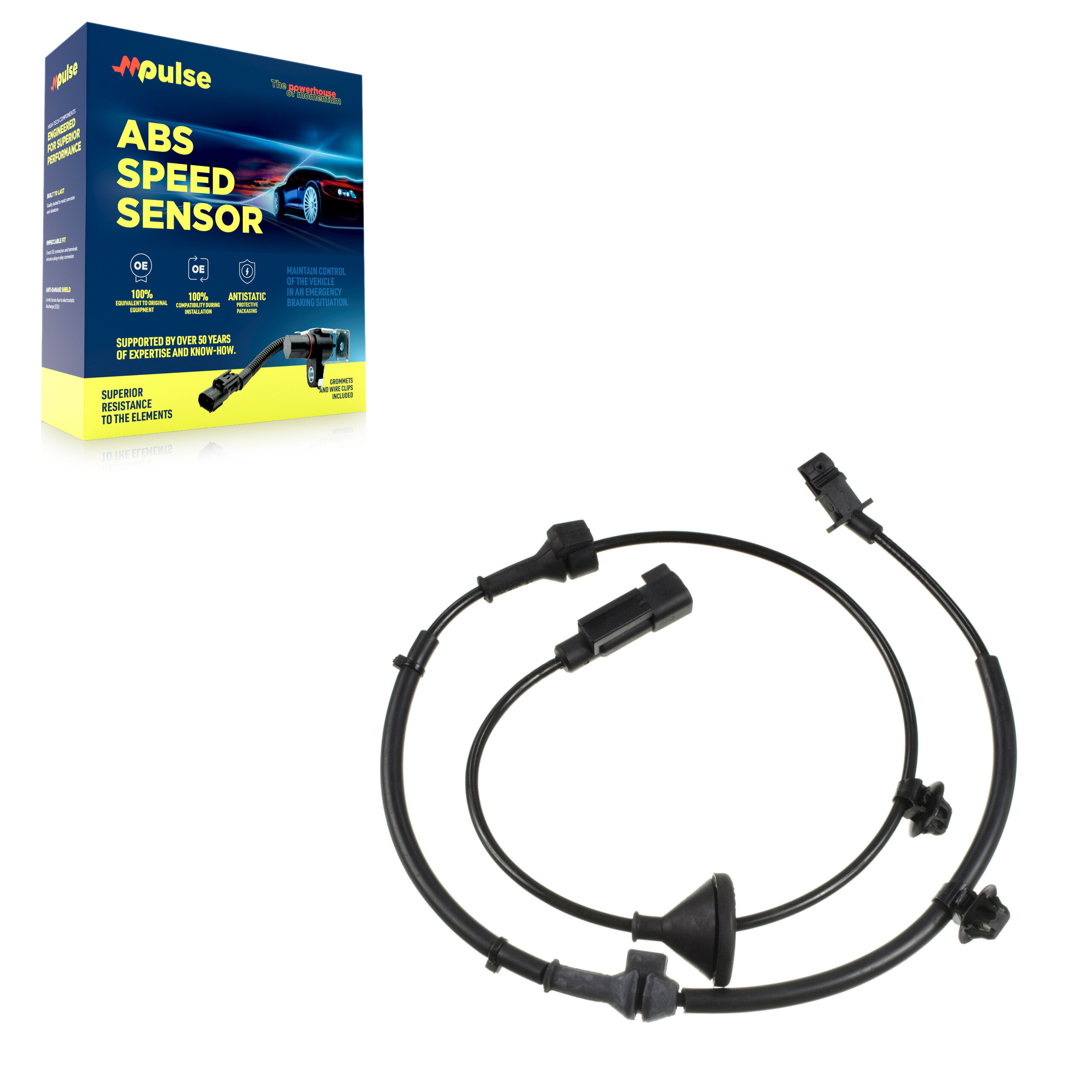Mpulse - SEN-2ABS3444 - Rear Right ABS Wheel Speed Sensor