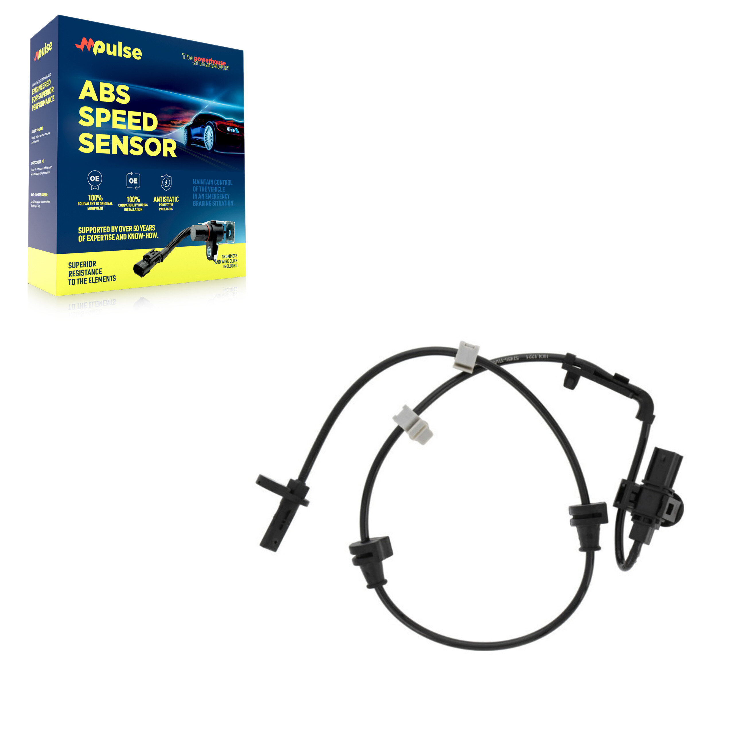 Mpulse - SEN-2ABS3508 - Front Left ABS Wheel Speed Sensor