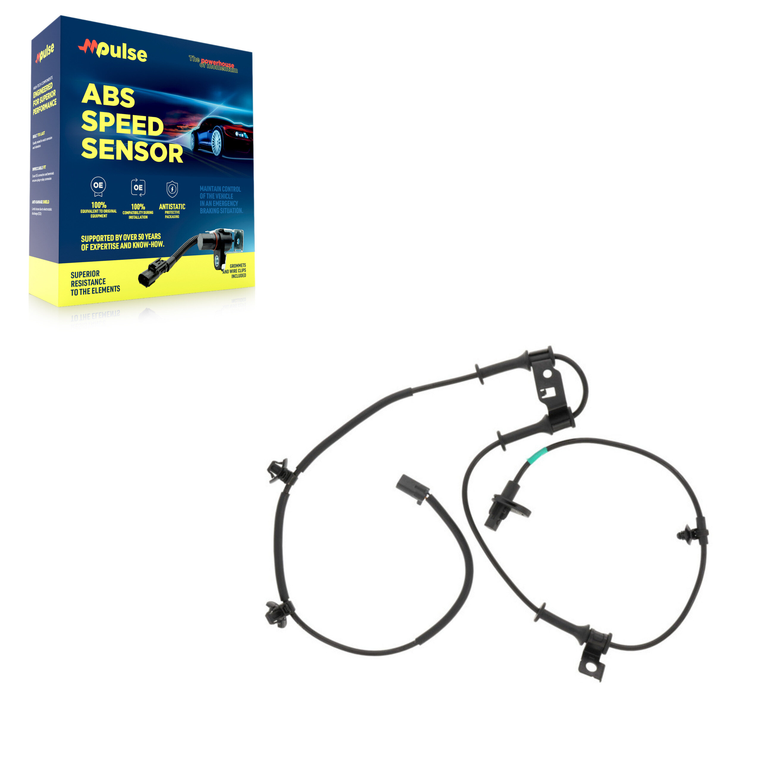 Mpulse - SEN-2ABS3523 - Front Left ABS Wheel Speed Sensor