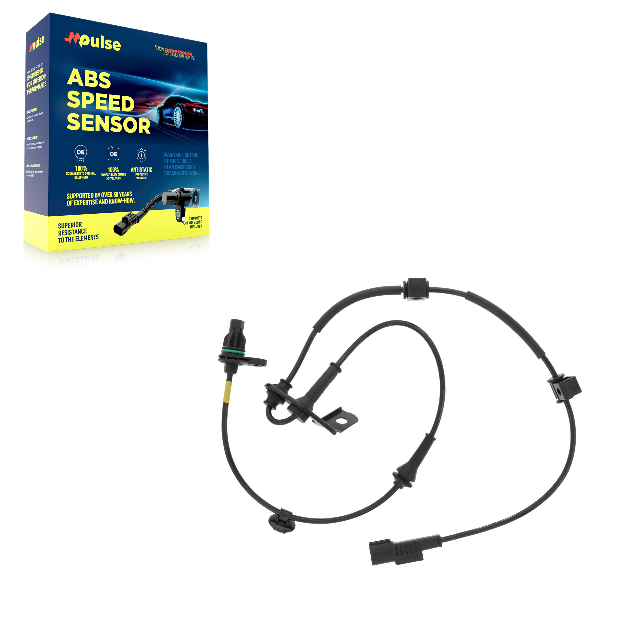Mpulse - SEN-2ABS3651 - Front Left ABS Wheel Speed Sensor